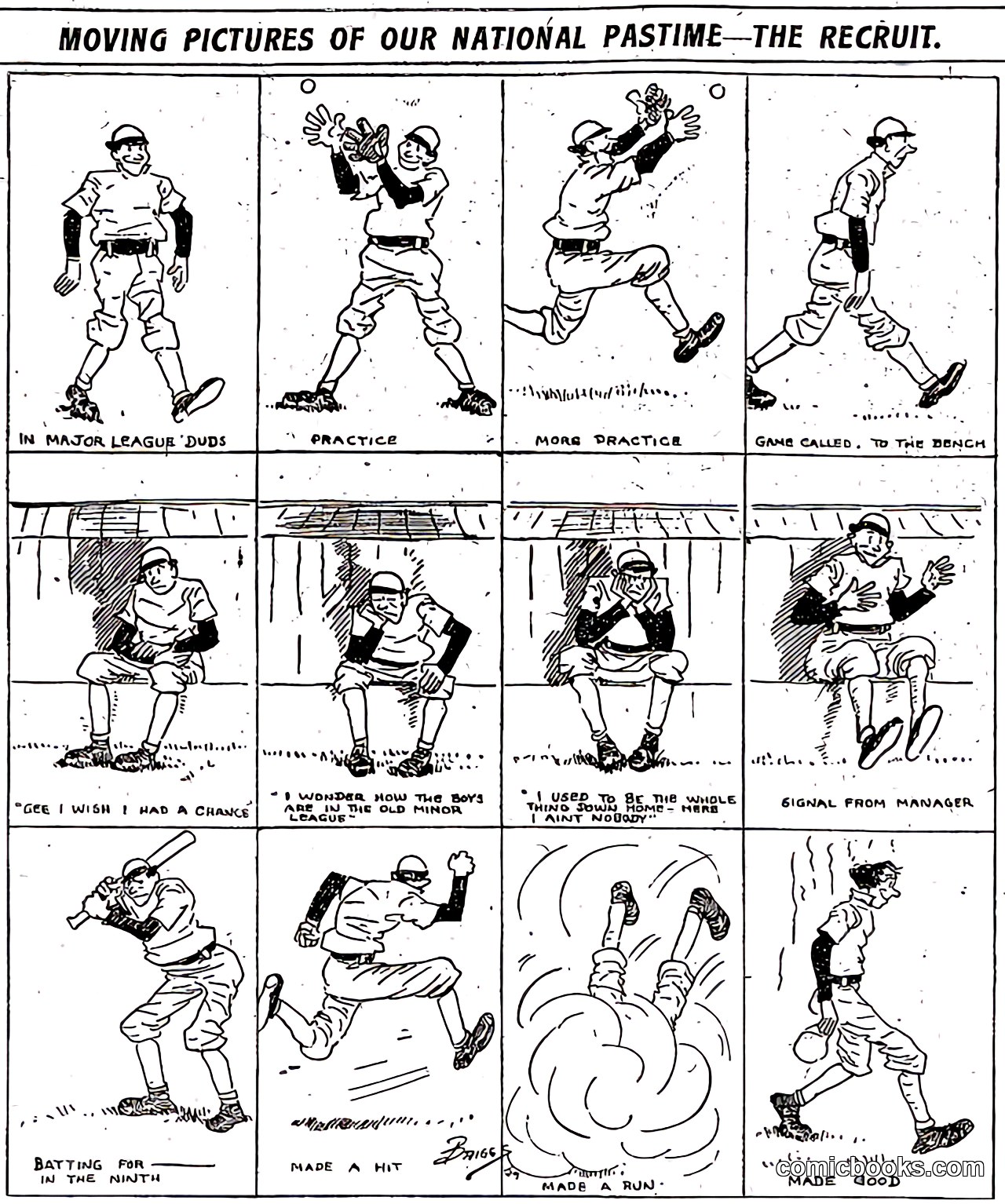 Moving Pictures of Our National Pastime—The Recruit