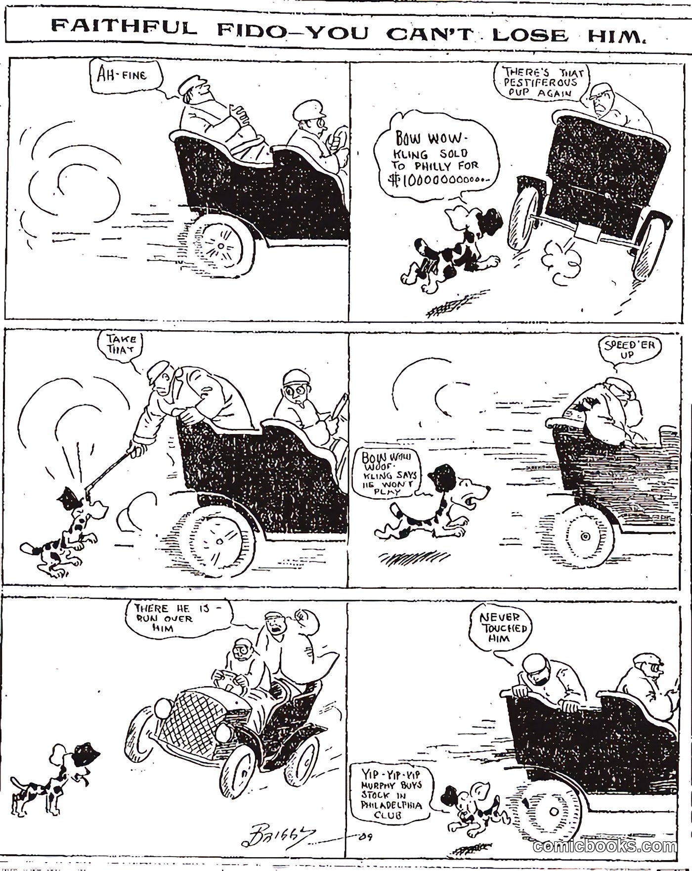 Faithful Fido—You Can't Lose Him