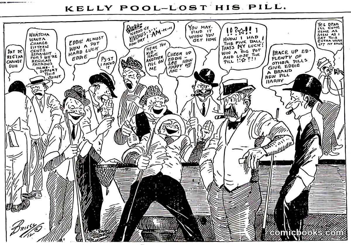 Kelly Pool—Lost His Pill