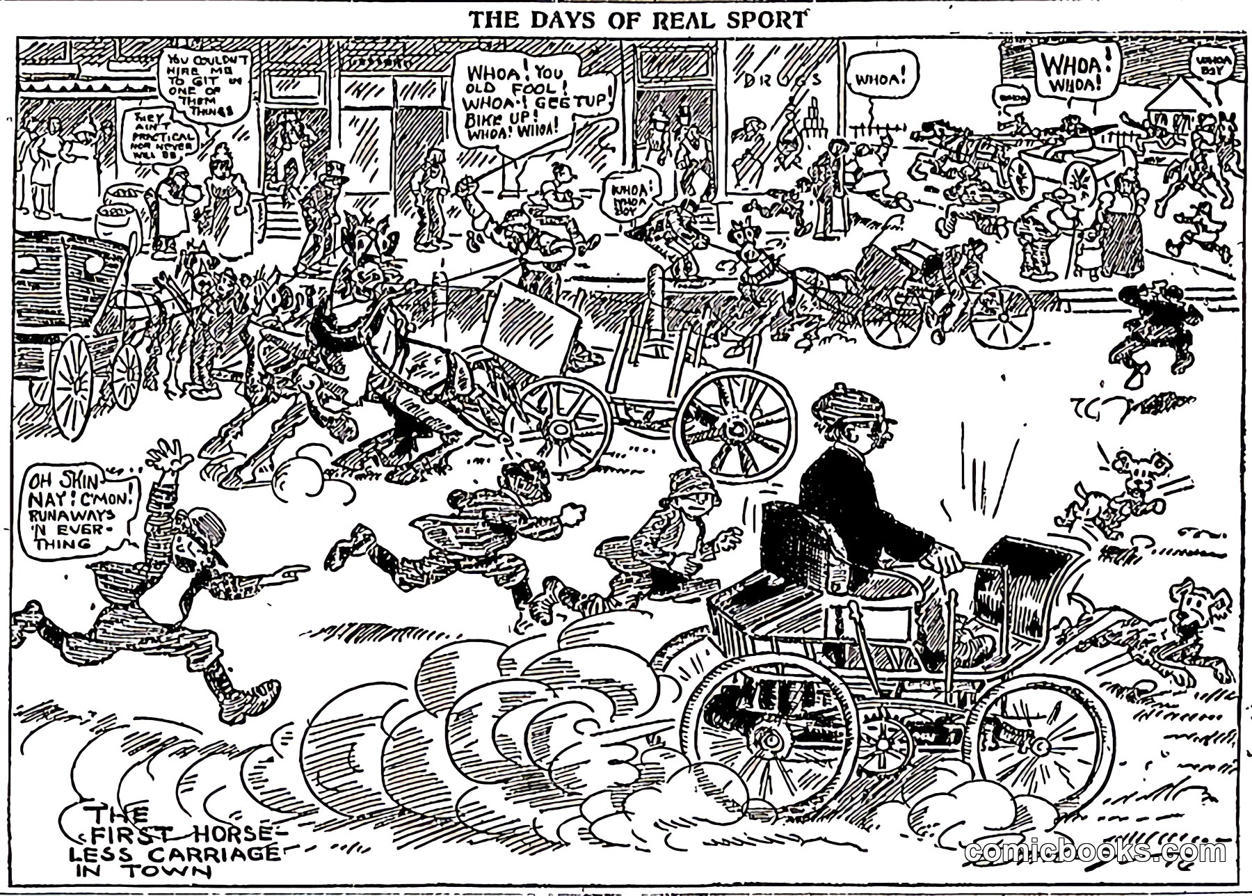 The Days of Real Sport