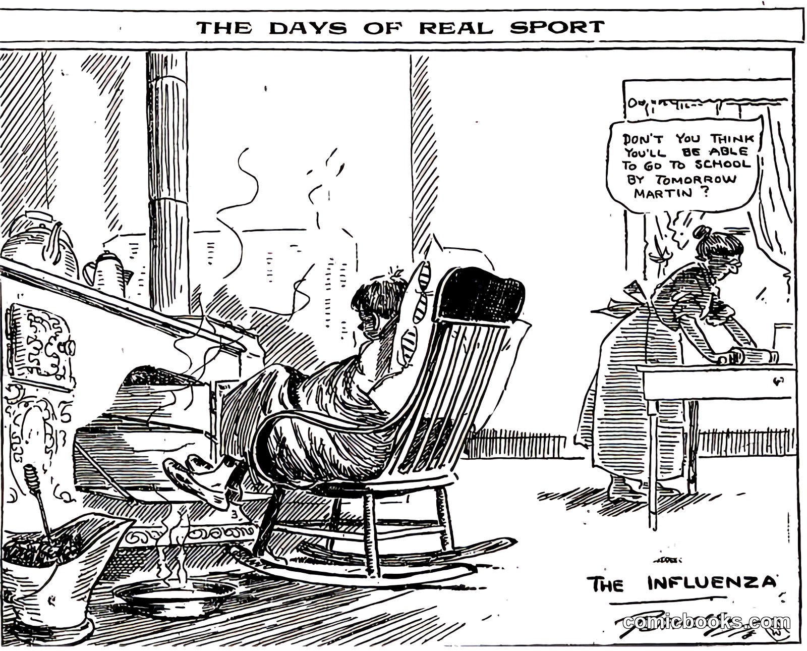 The Days of Real Sport: The Influenza