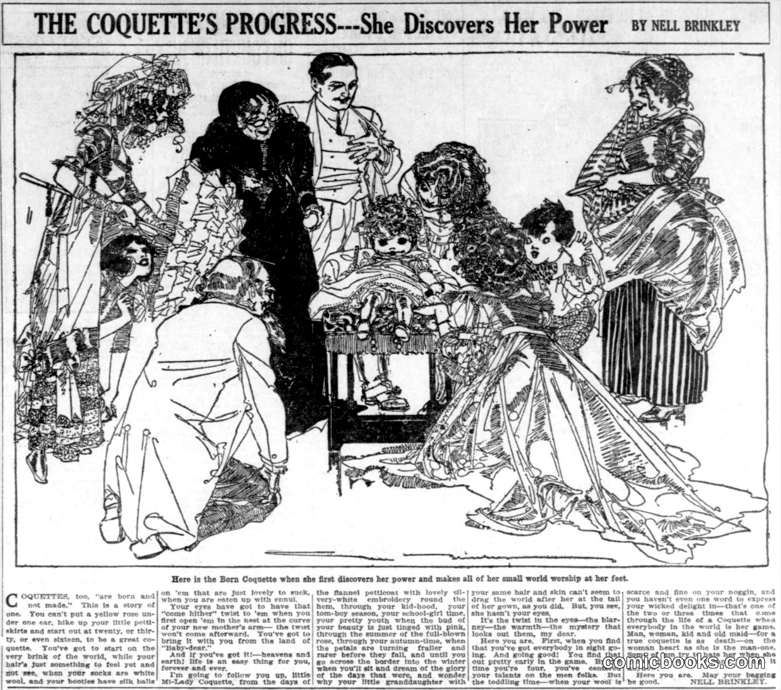 The Coquette's Progress—She Discovers Her Power