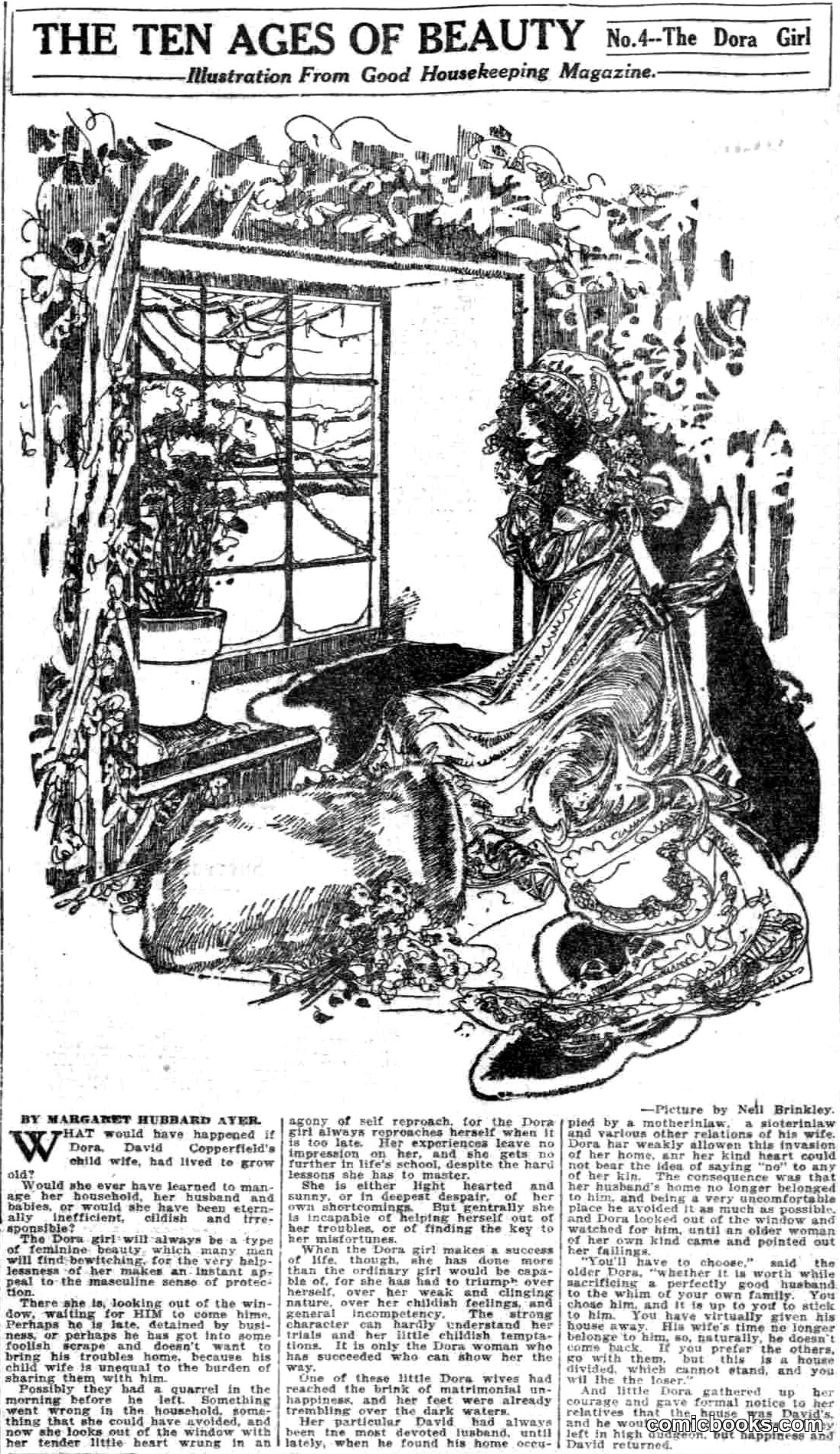 The Ten Ages of Beauty No. 4—The Dora Girl