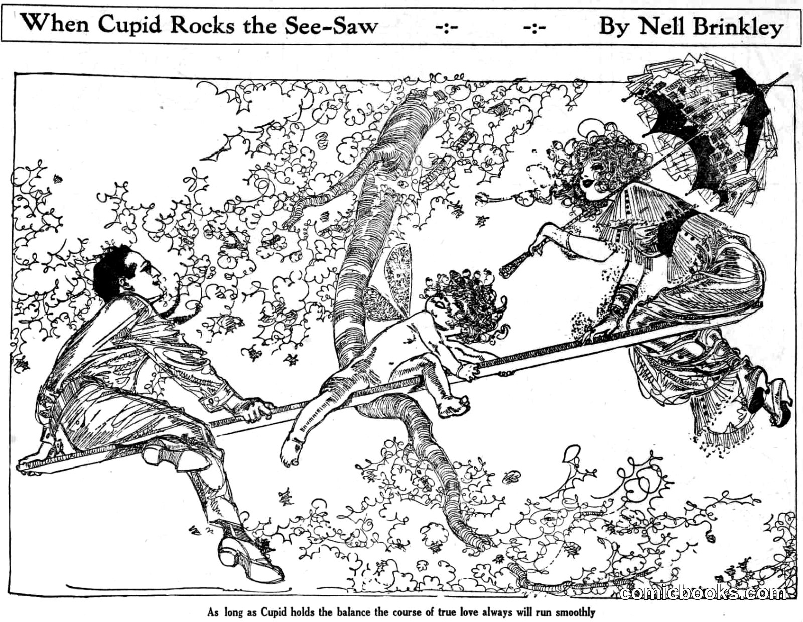 When Cupid Rocks the See-Saw