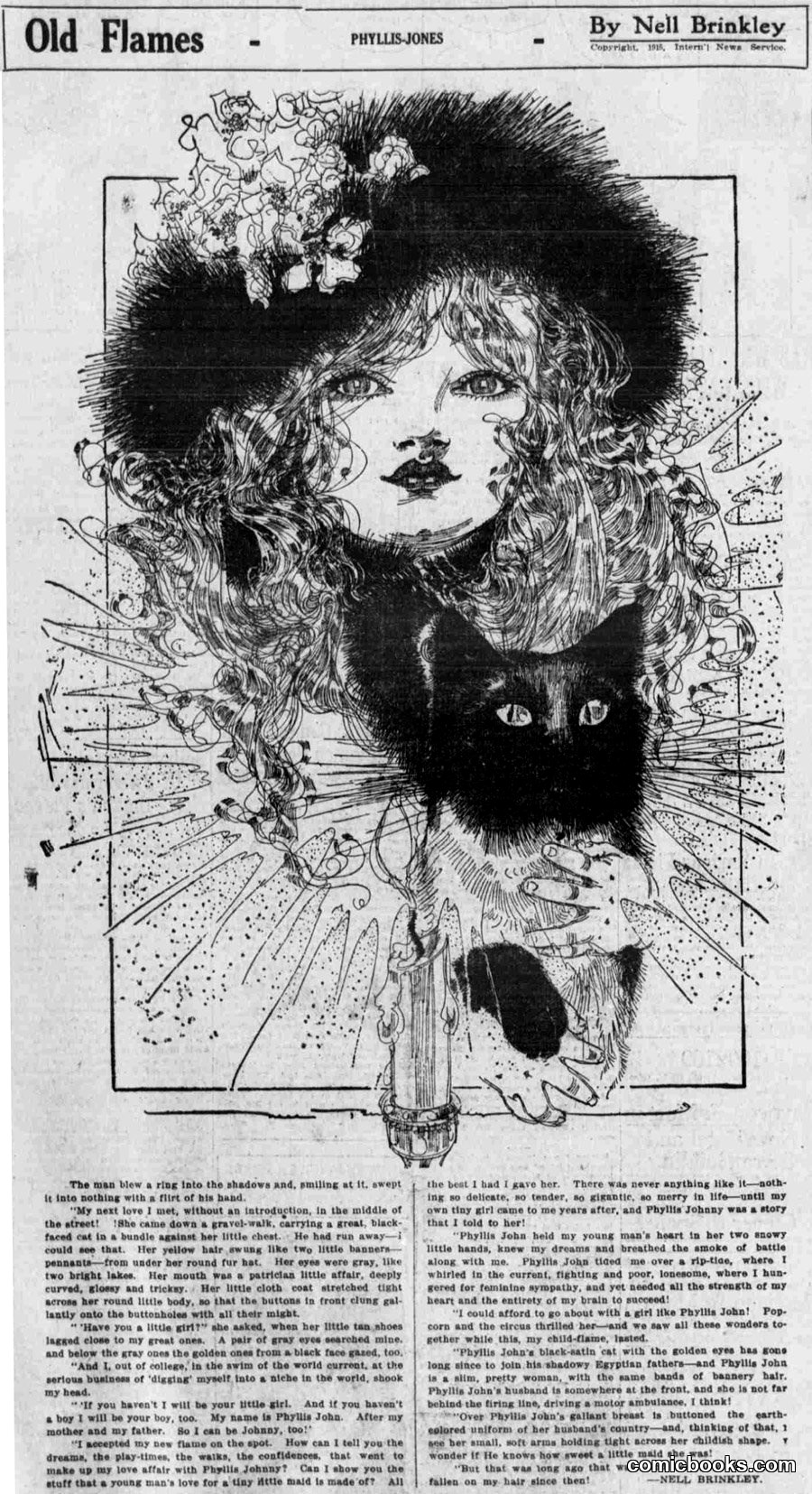 Old Flames by Nell Brinkley