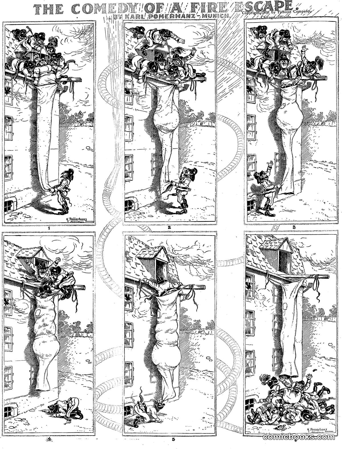 The Comedy of a Fire Escape
