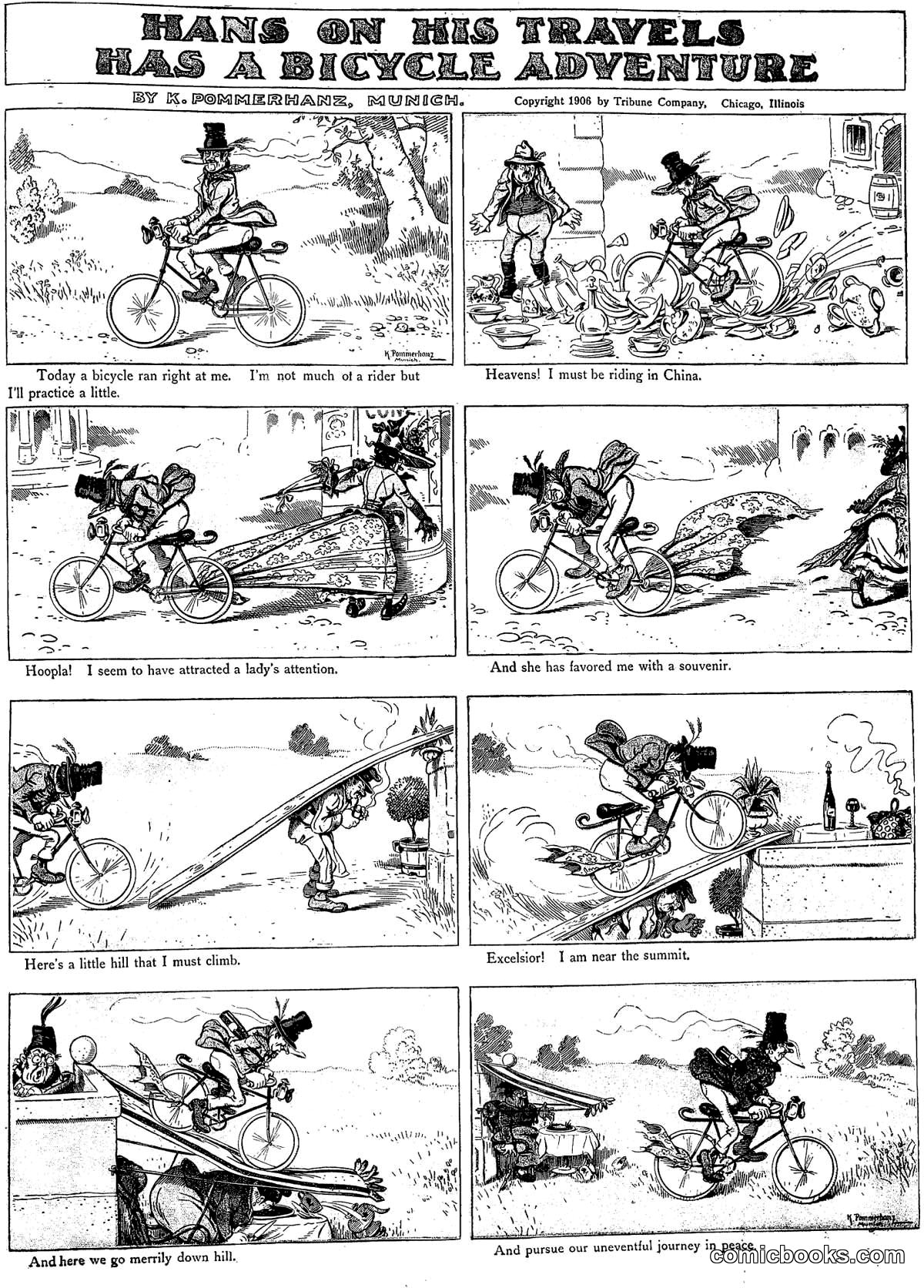 Hans on His Travels: A Bicycle Adventure
