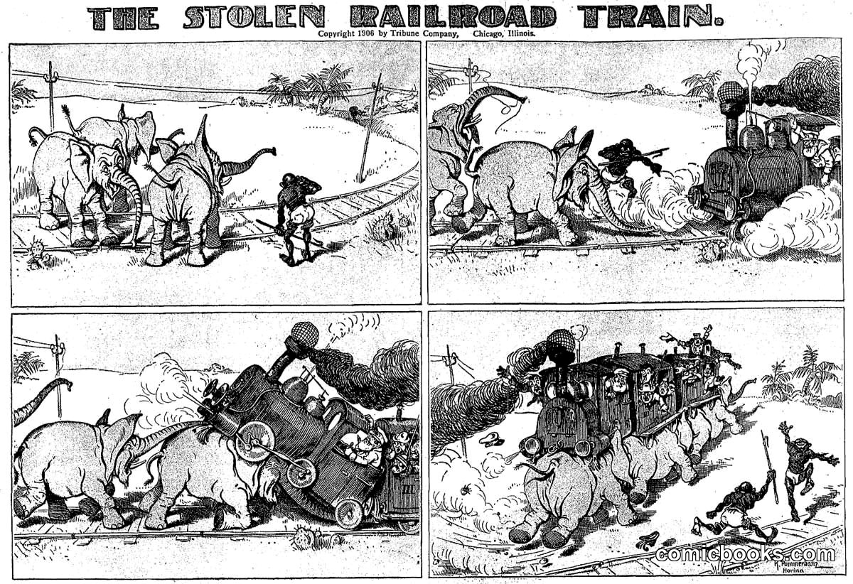 The Stolen Railroad Train
