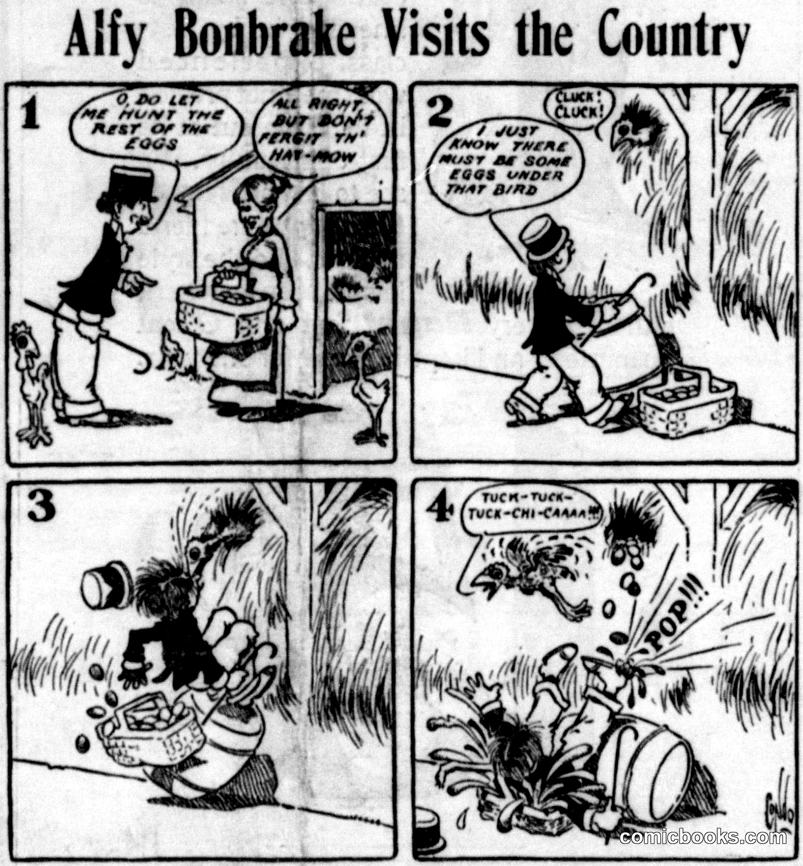 Alfy Bonbrake Visits the Country