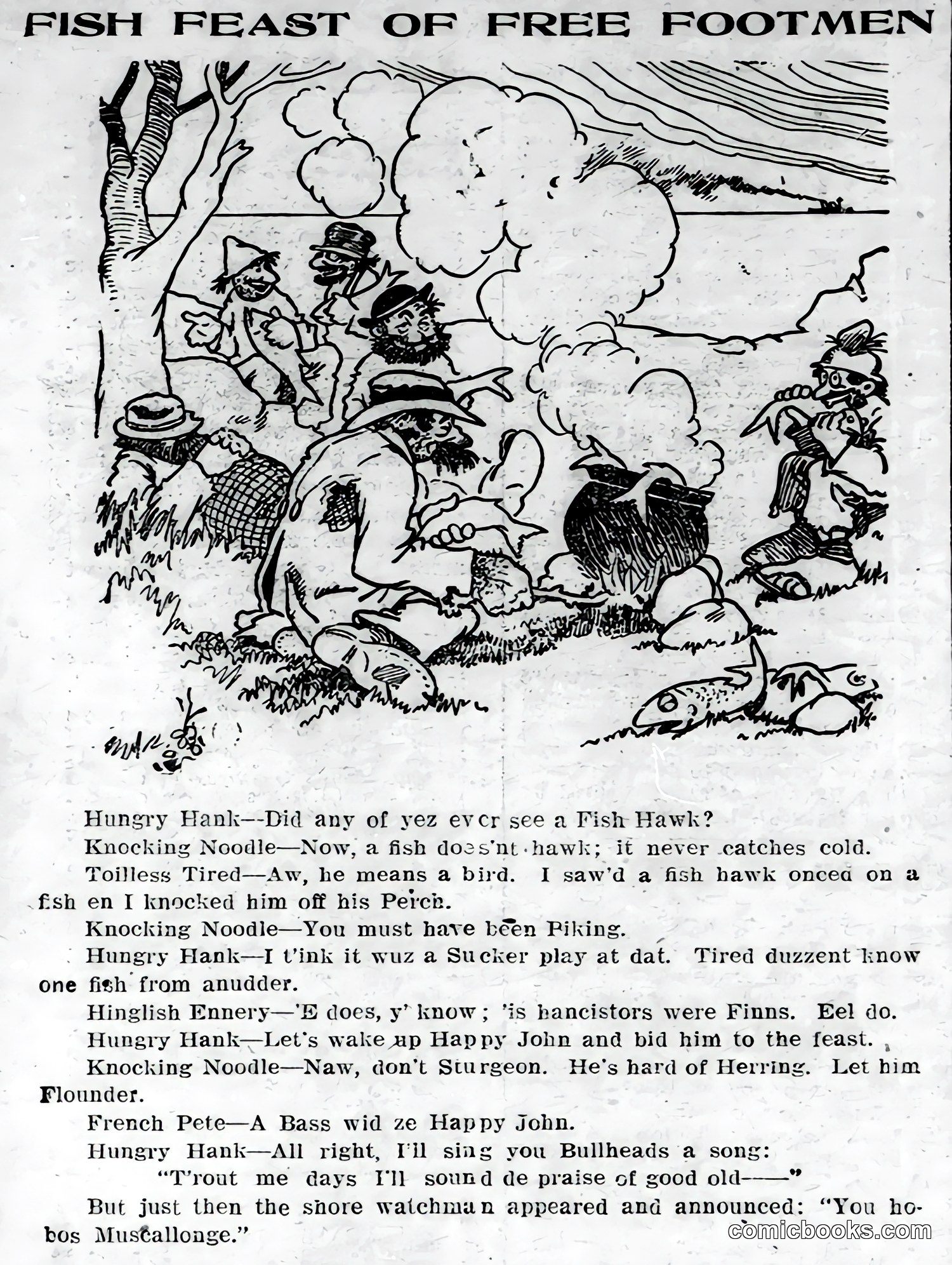 Fish Feast of Free Footmen