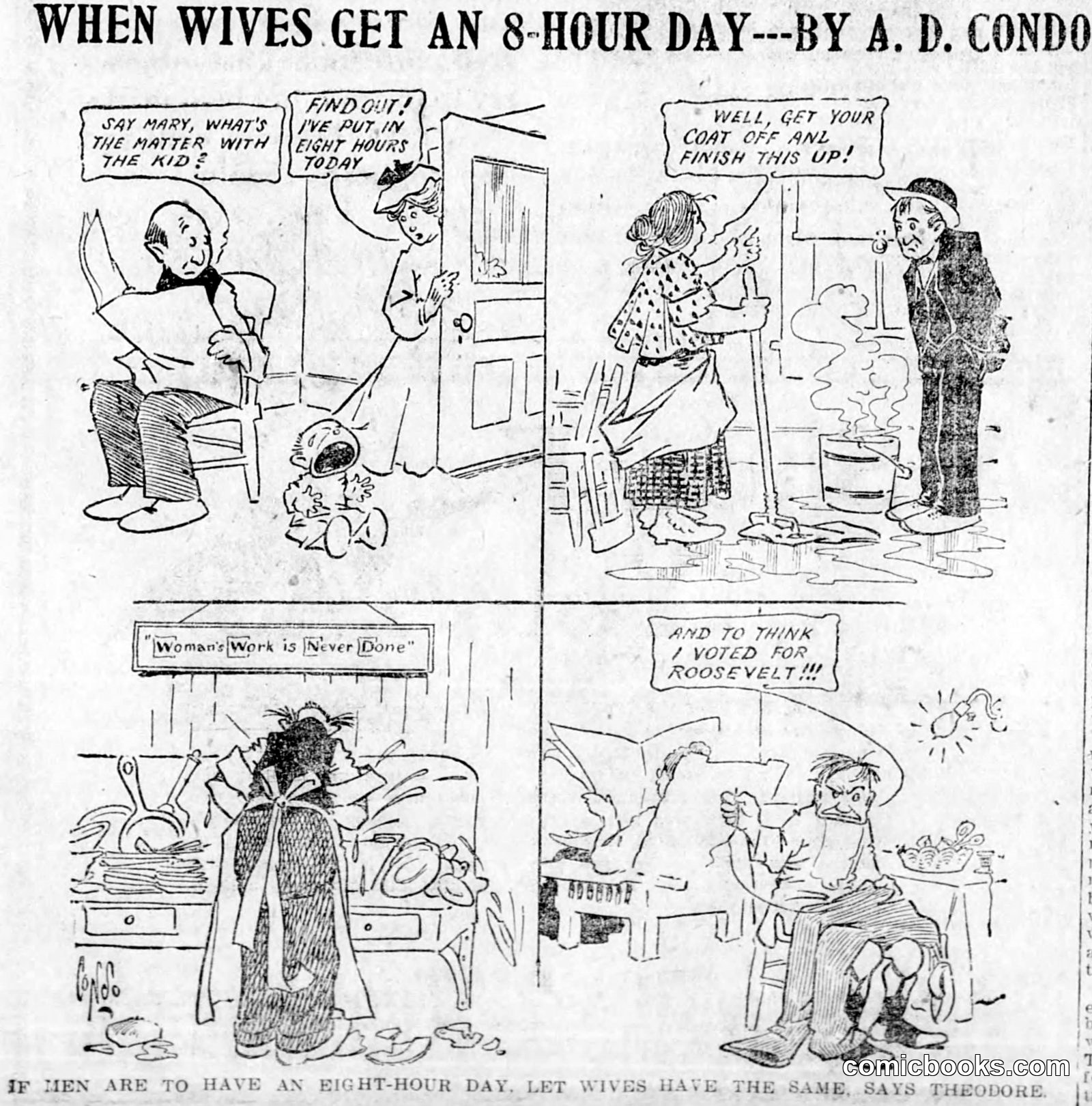 When Wives Get an 8-Hour Day