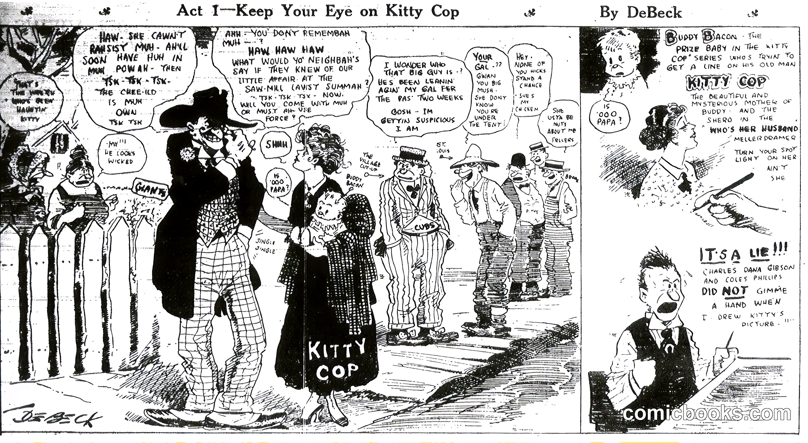 Kitty Cop by Billy DeBeck