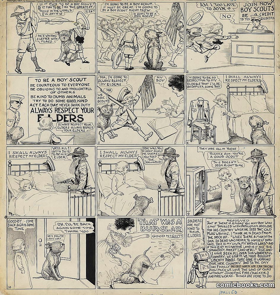 Buster Brown: Boy Scout Adventure
