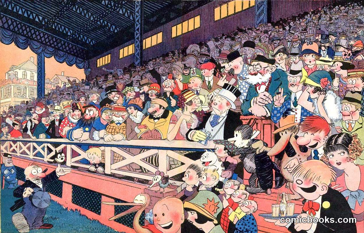 All the Funny Folks: A Comic Strip Universe