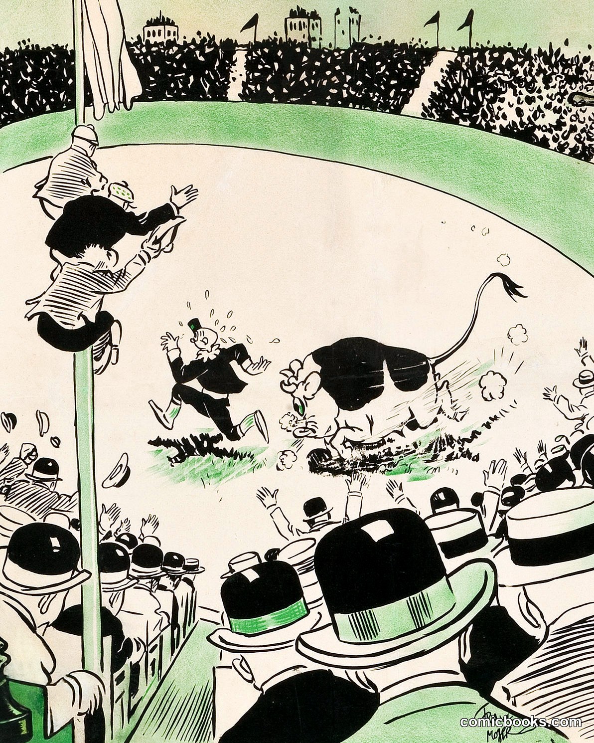 Throwing the Bull (Happy Hooligan)