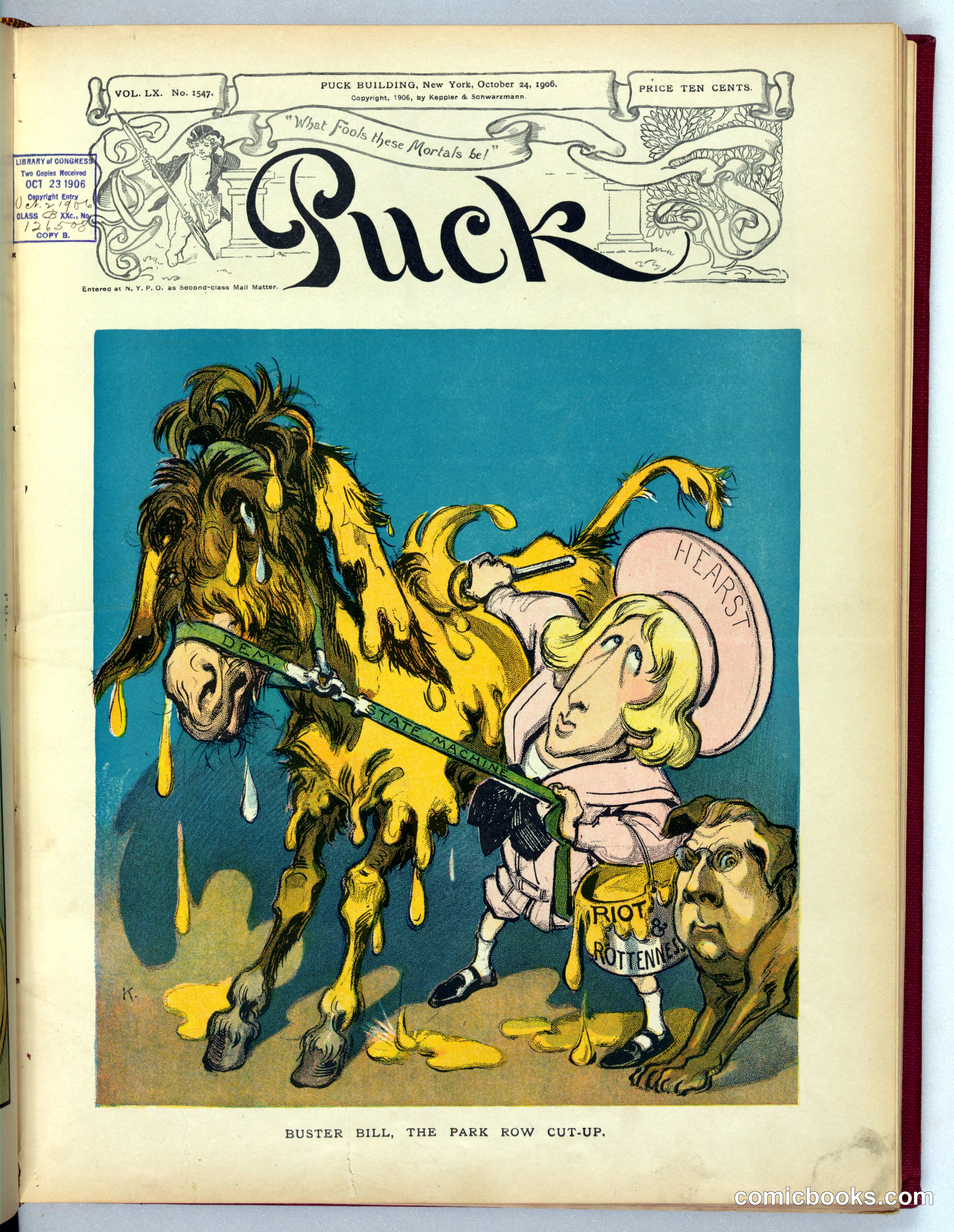 Buster Bill, the Park Row Cut-Up