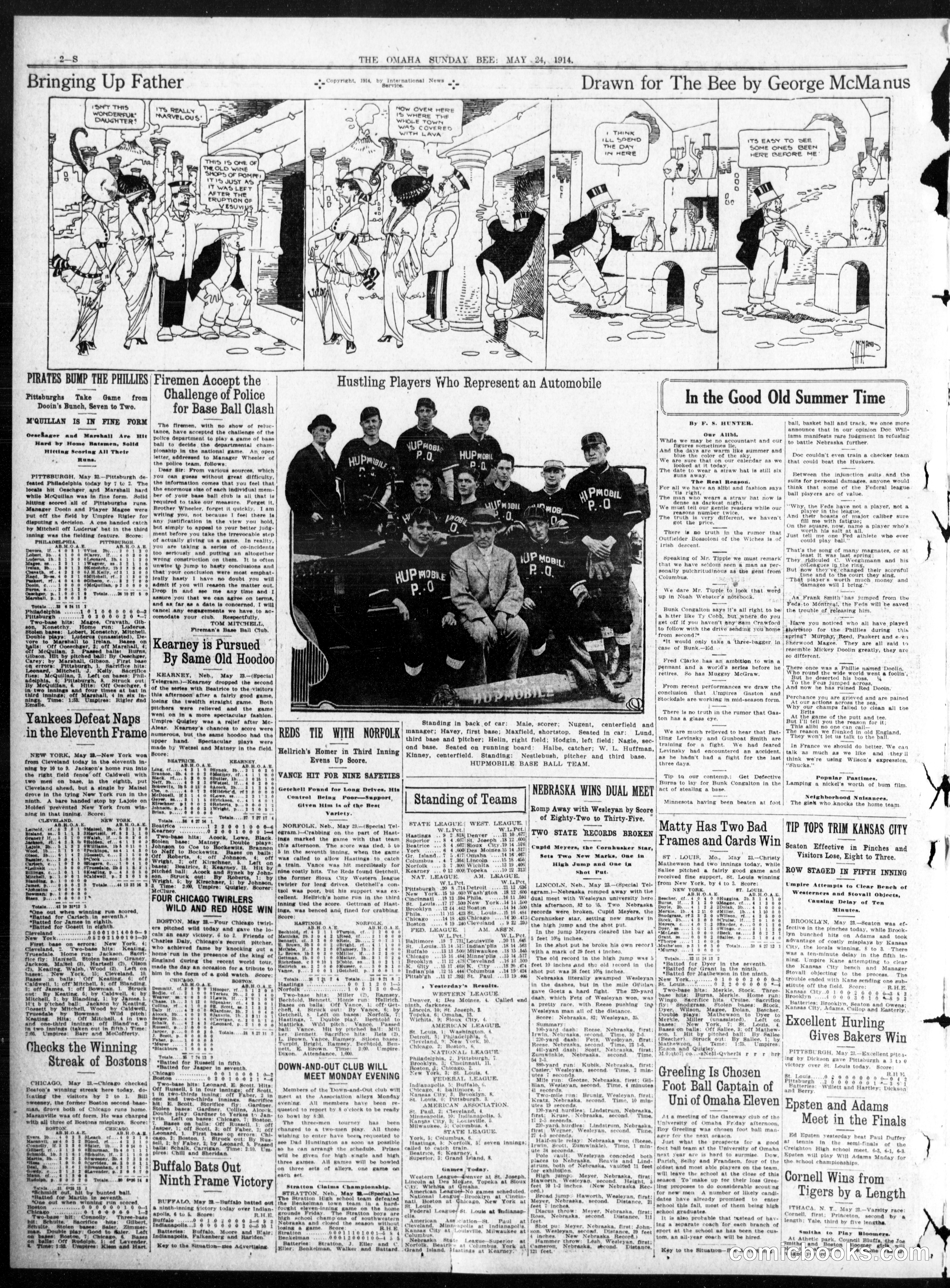 Bringing Up Father — Omaha Sunday Bee, May 24, 1914