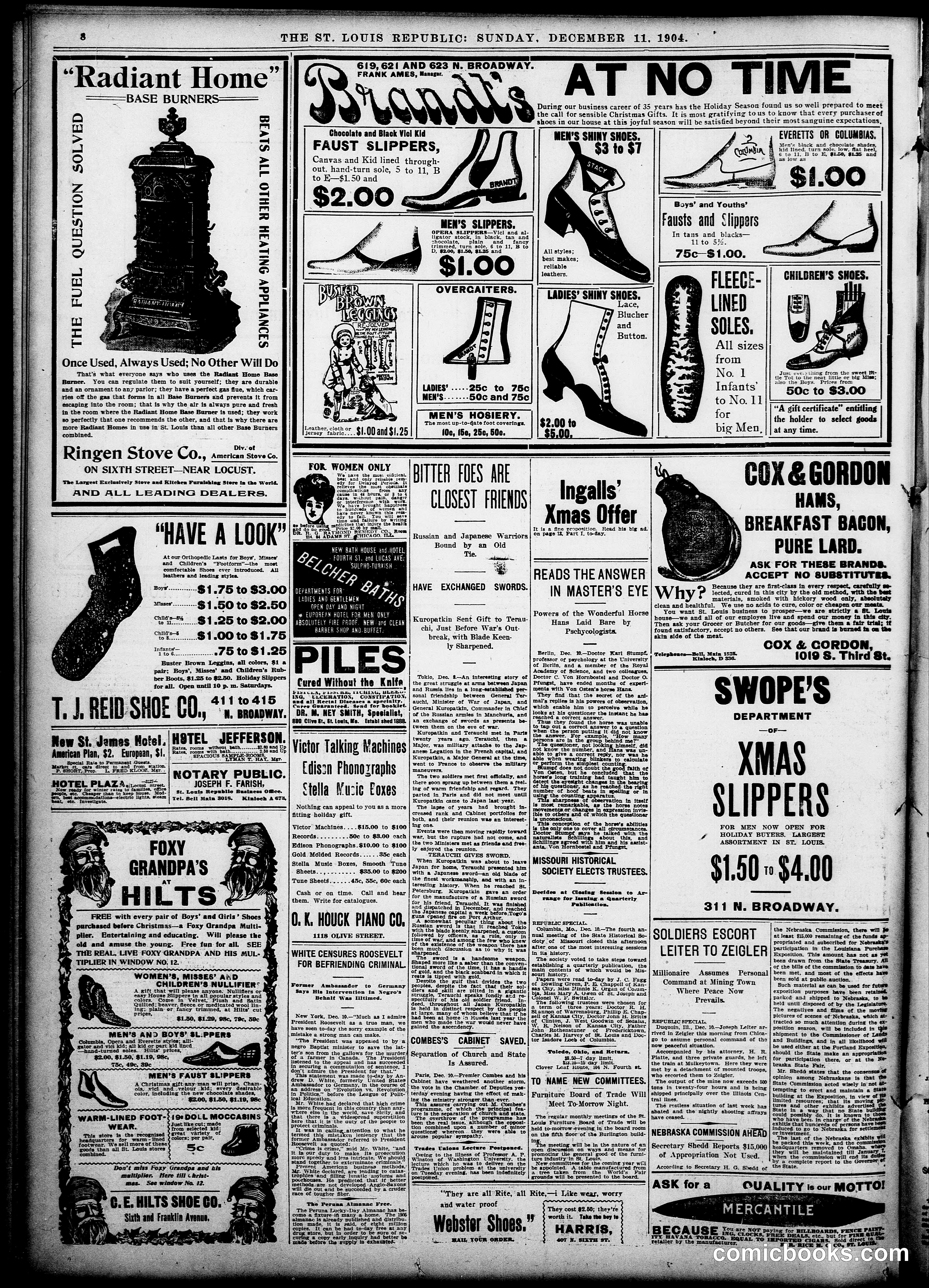 Buster Brown — St. Louis Republic, December 11, 1904