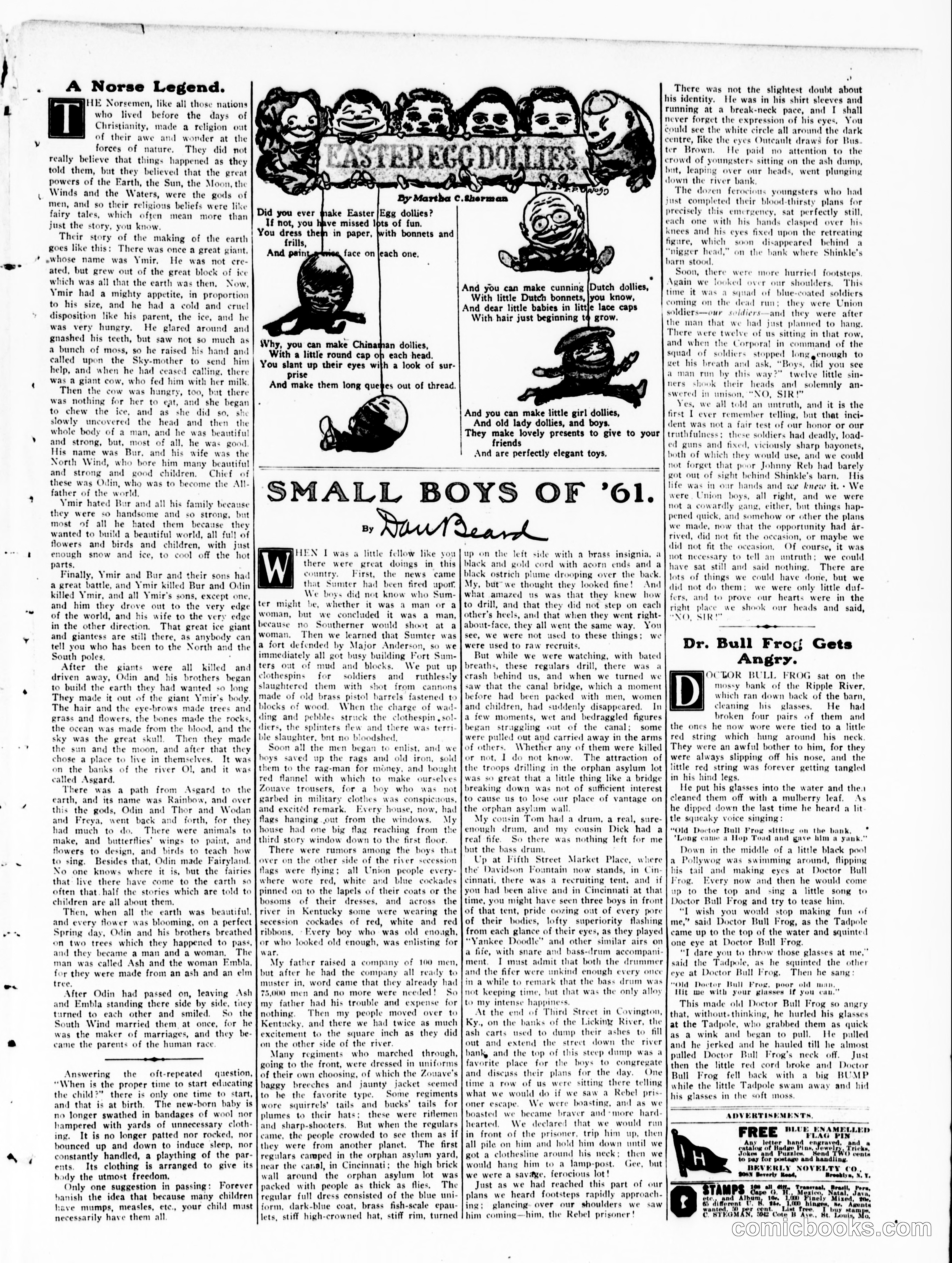 Buster Brown — The Sun (New York), March 16, 1913