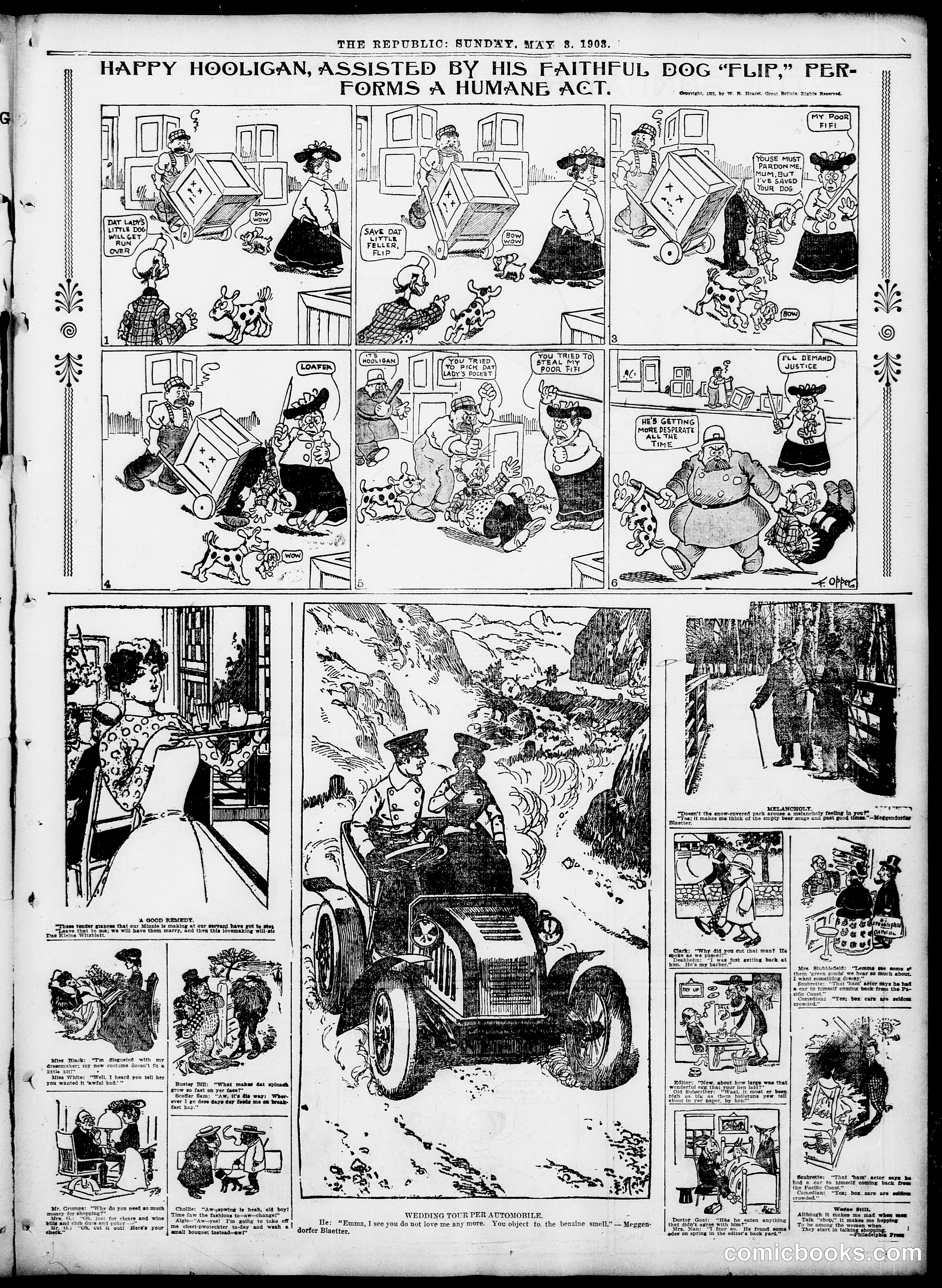 Happy Hooligan — St. Louis Republic, May 3, 1903