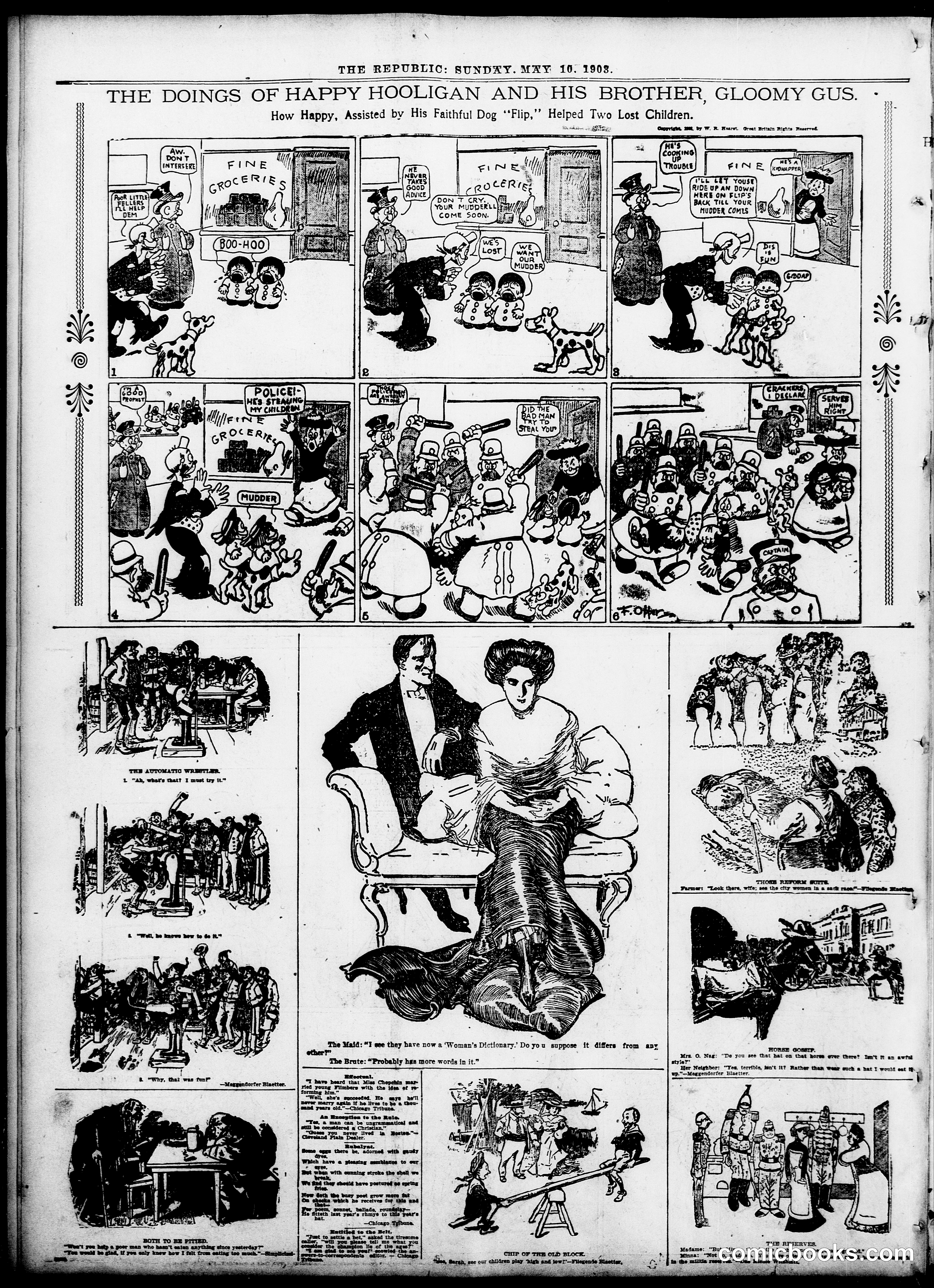 Happy Hooligan — St. Louis Republic, May 10, 1903