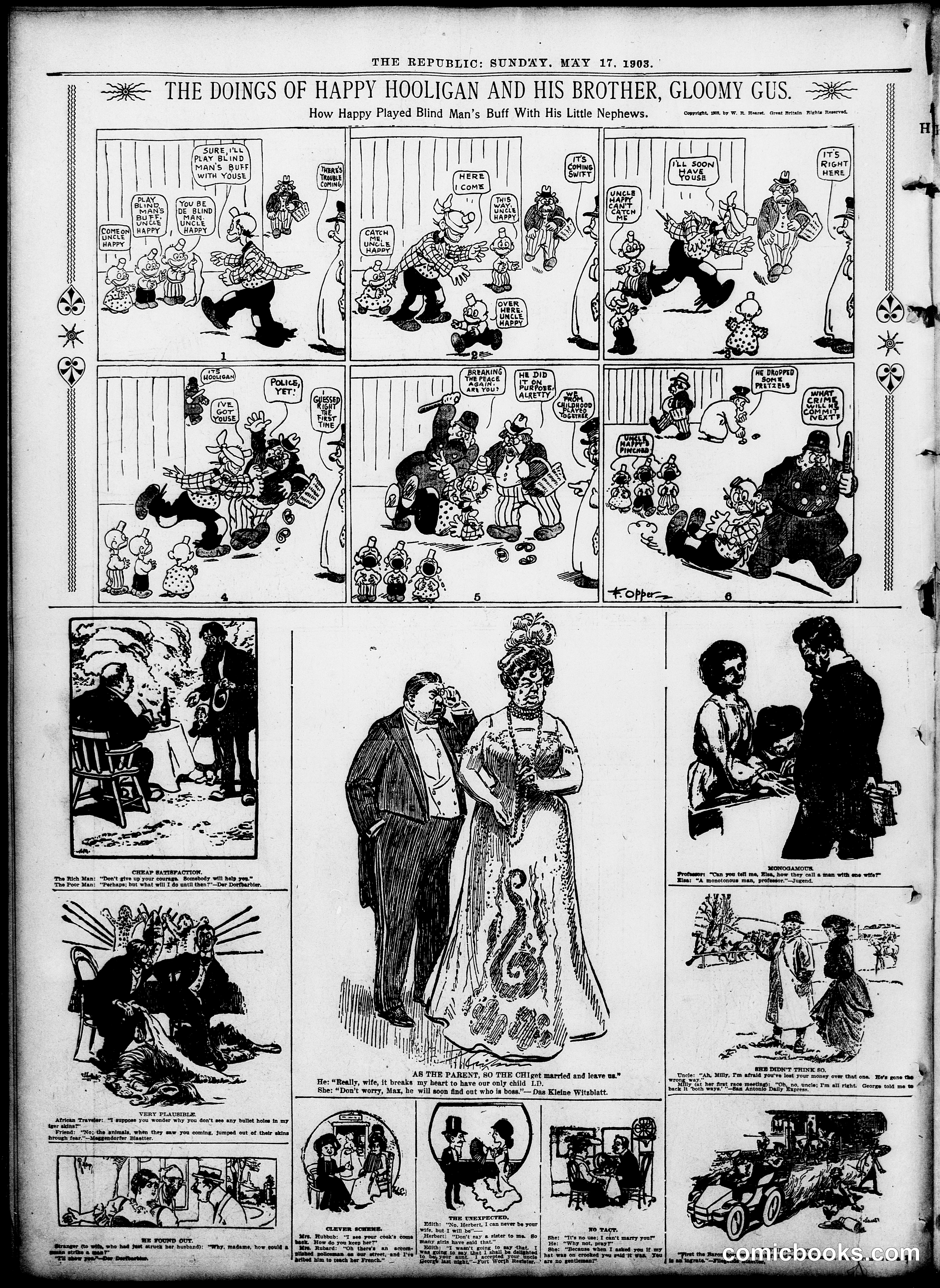 Happy Hooligan — St. Louis Republic, May 17, 1903