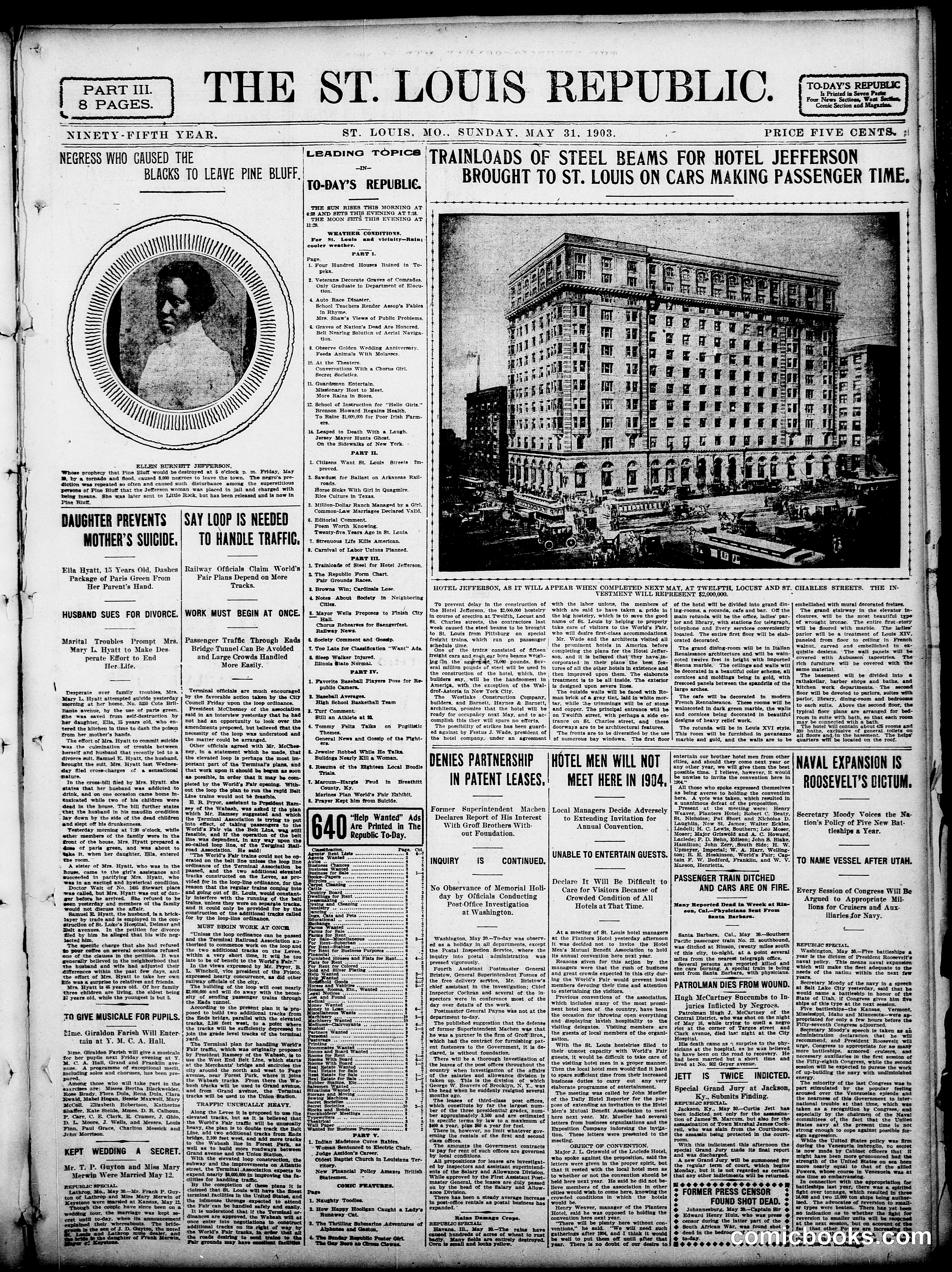 Happy Hooligan — St. Louis Republic, May 31, 1903