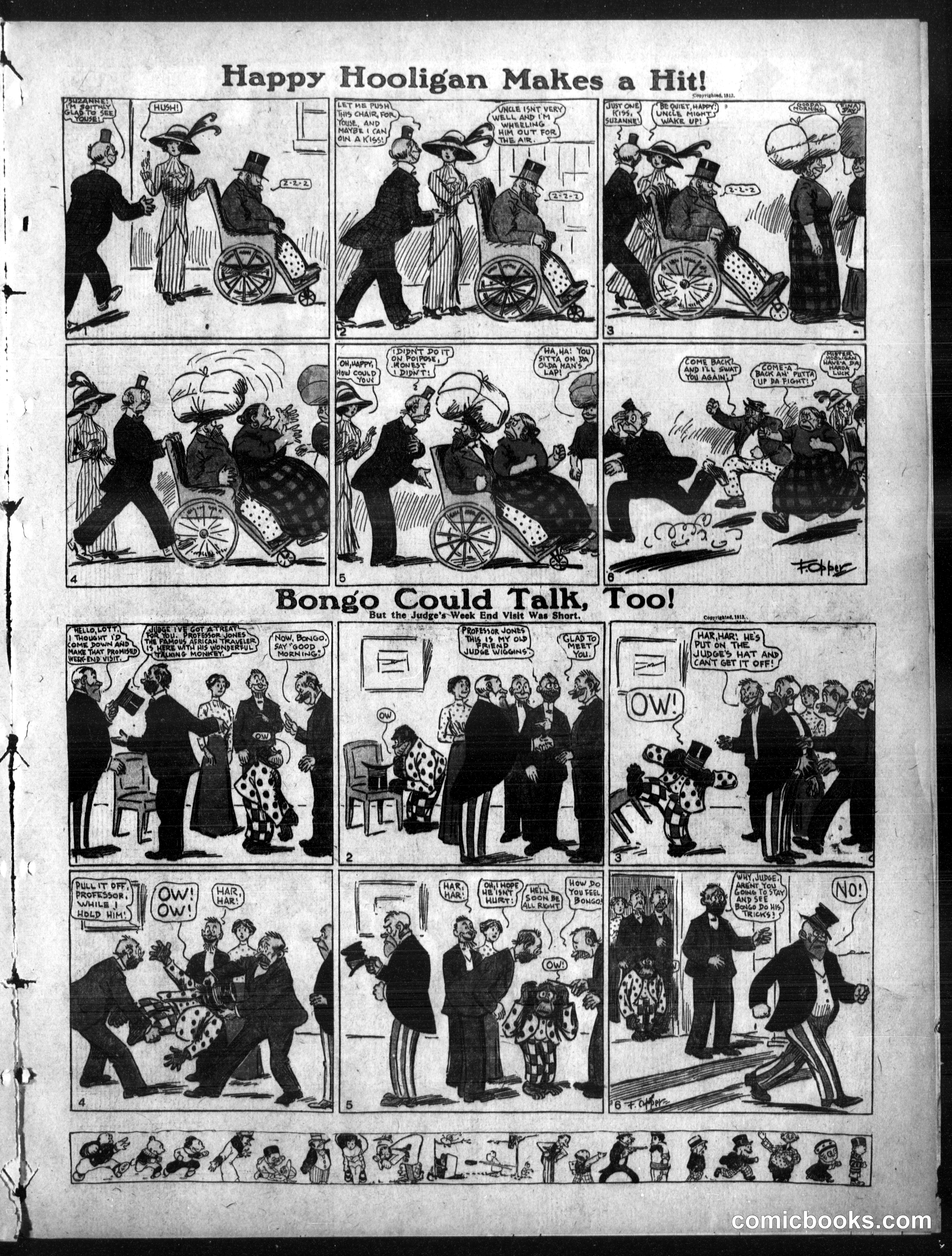 Happy Hooligan — Omaha Daily Bee, May 18, 1913