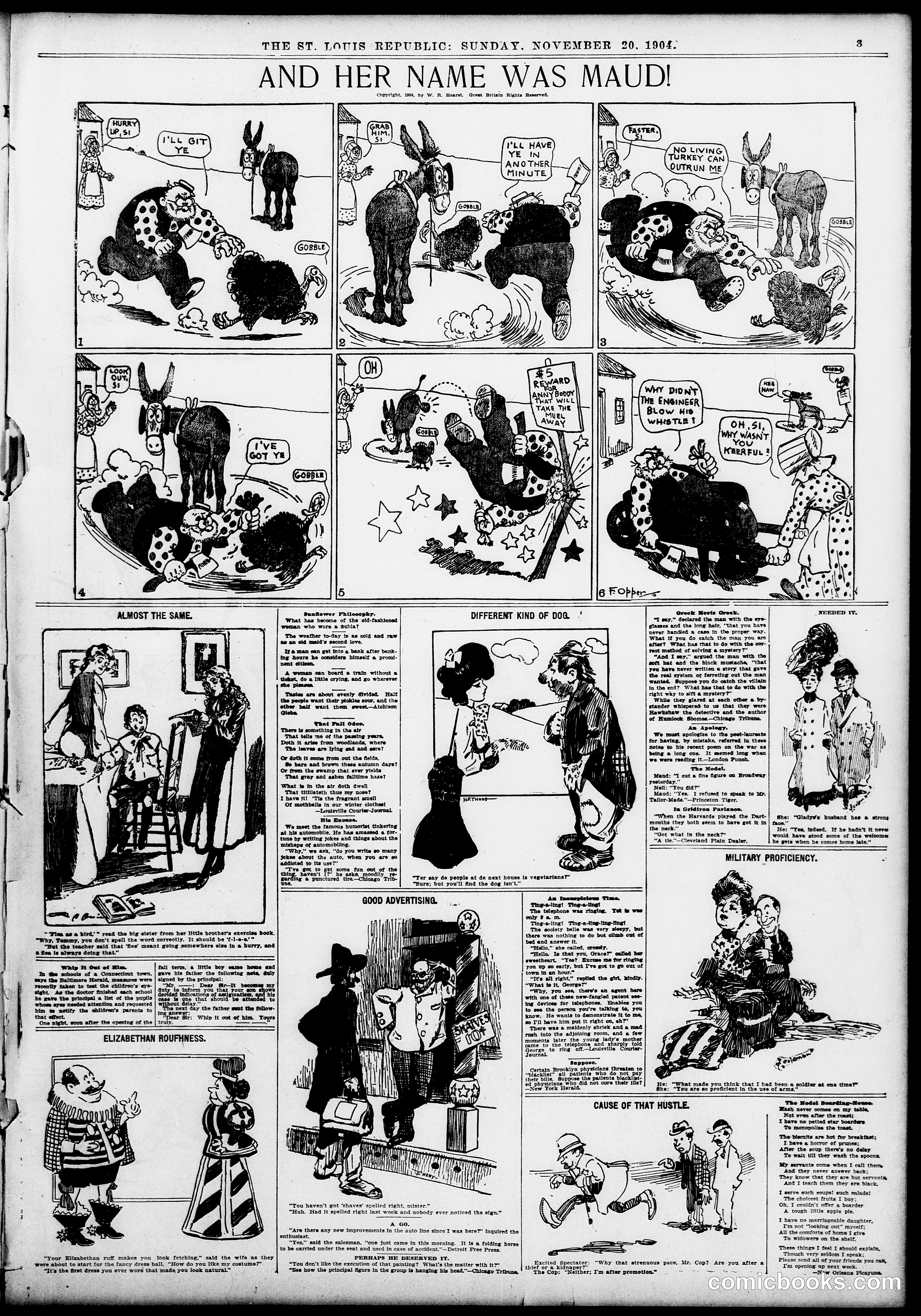 Hawkshaw the Detective