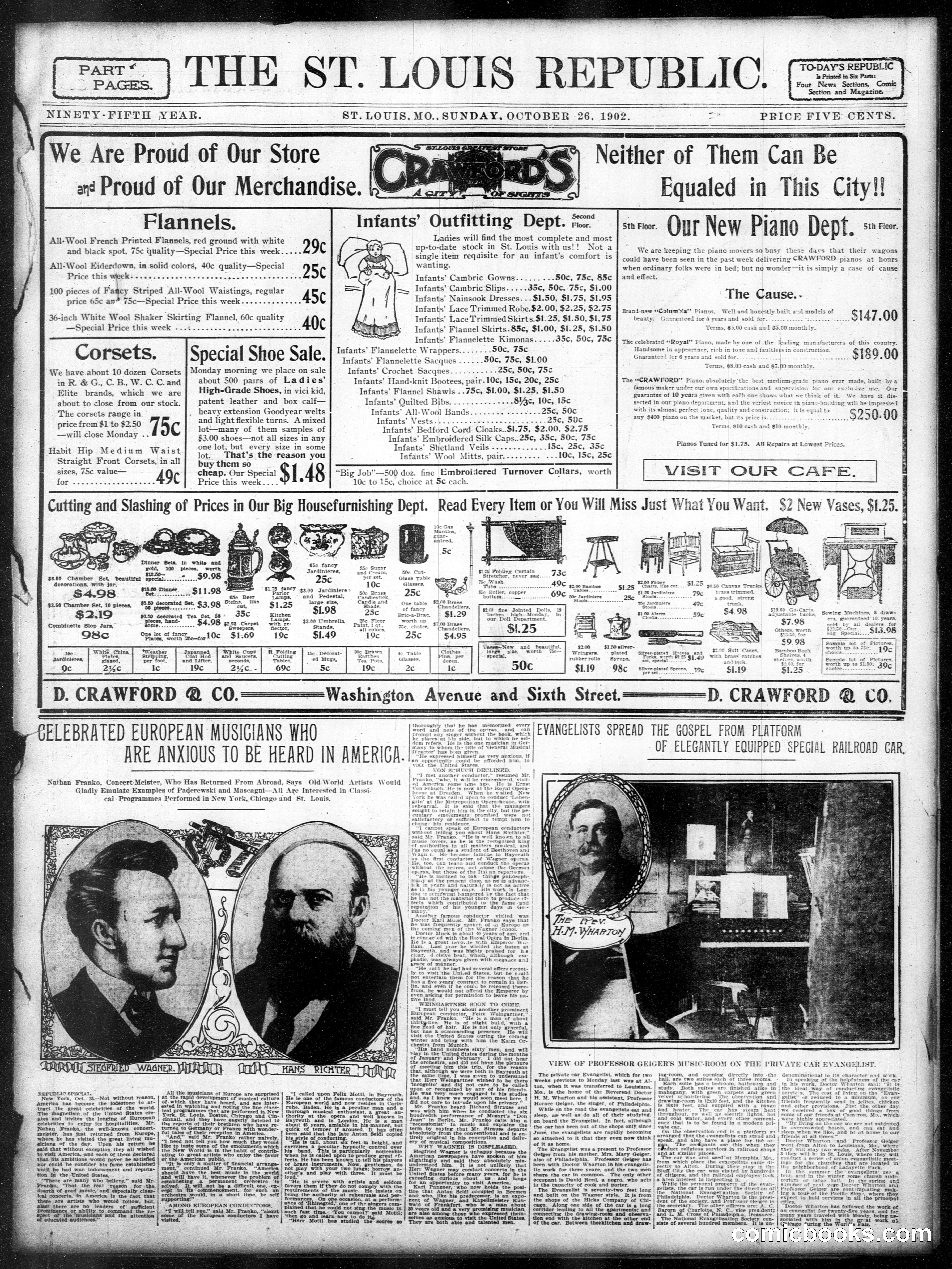 St. Louis Republic Sunday Comic Section