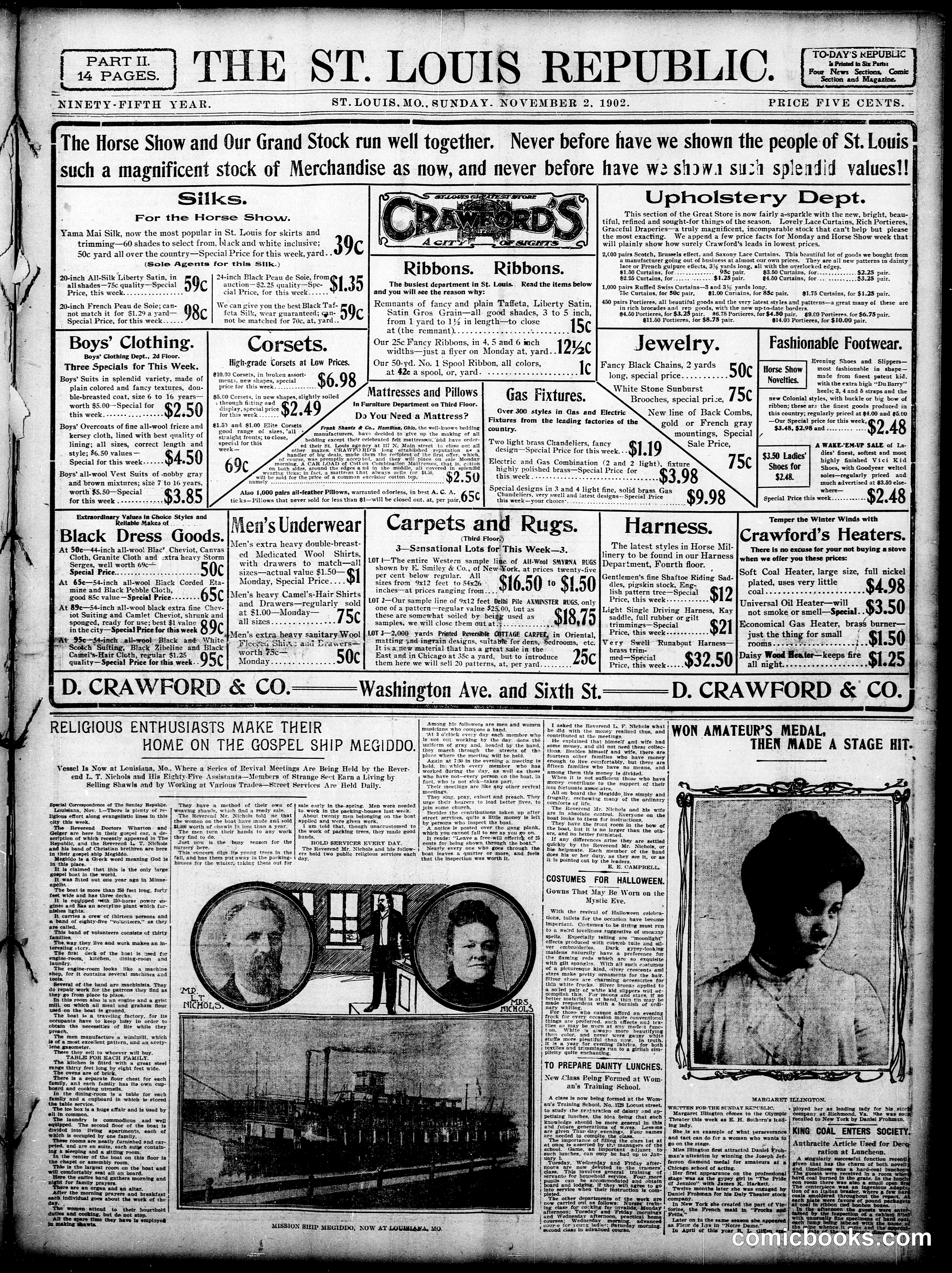 Sunday Comic Section — St. Louis Republic
