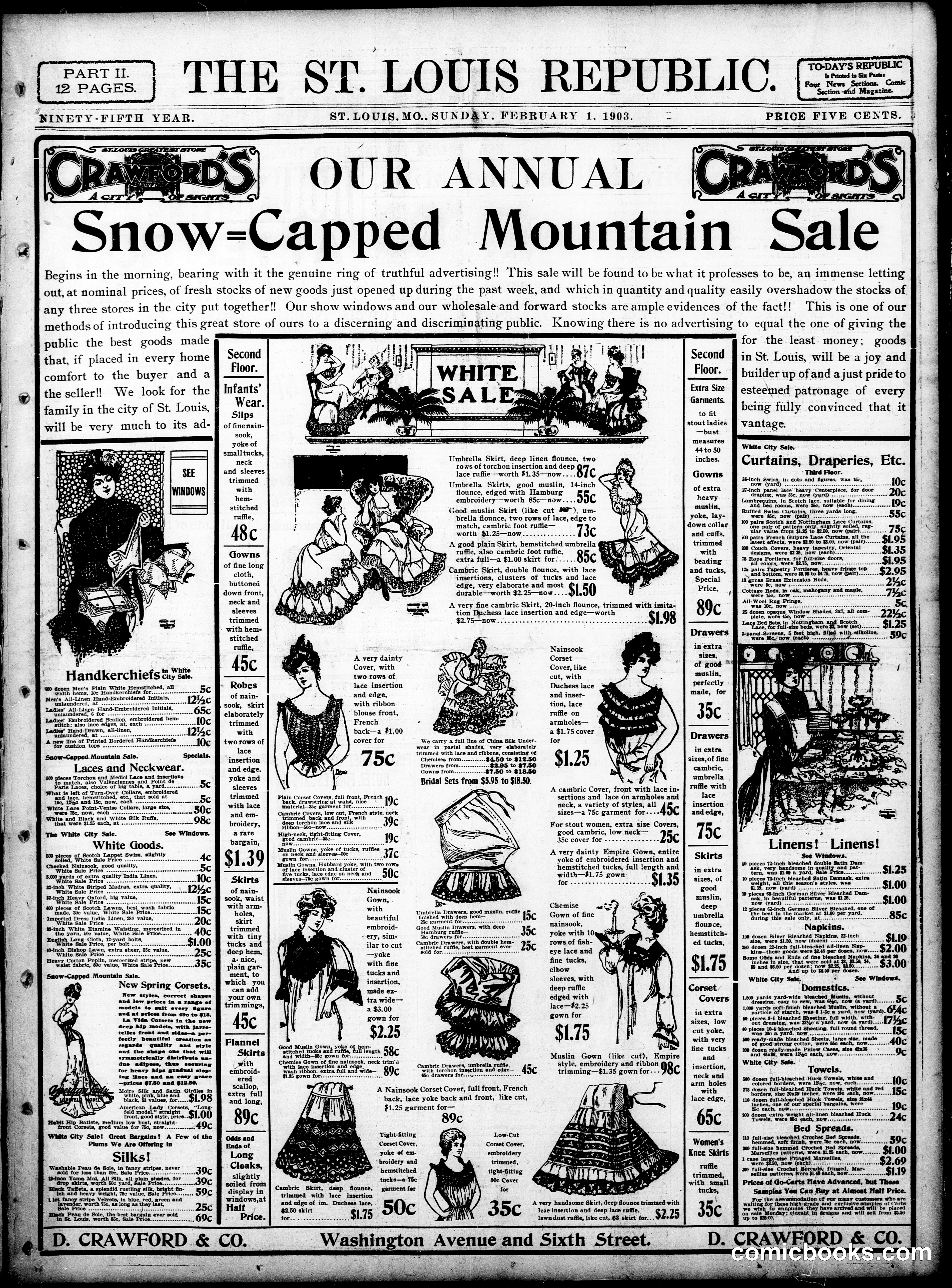 Sunday Comic Section — St. Louis Republic