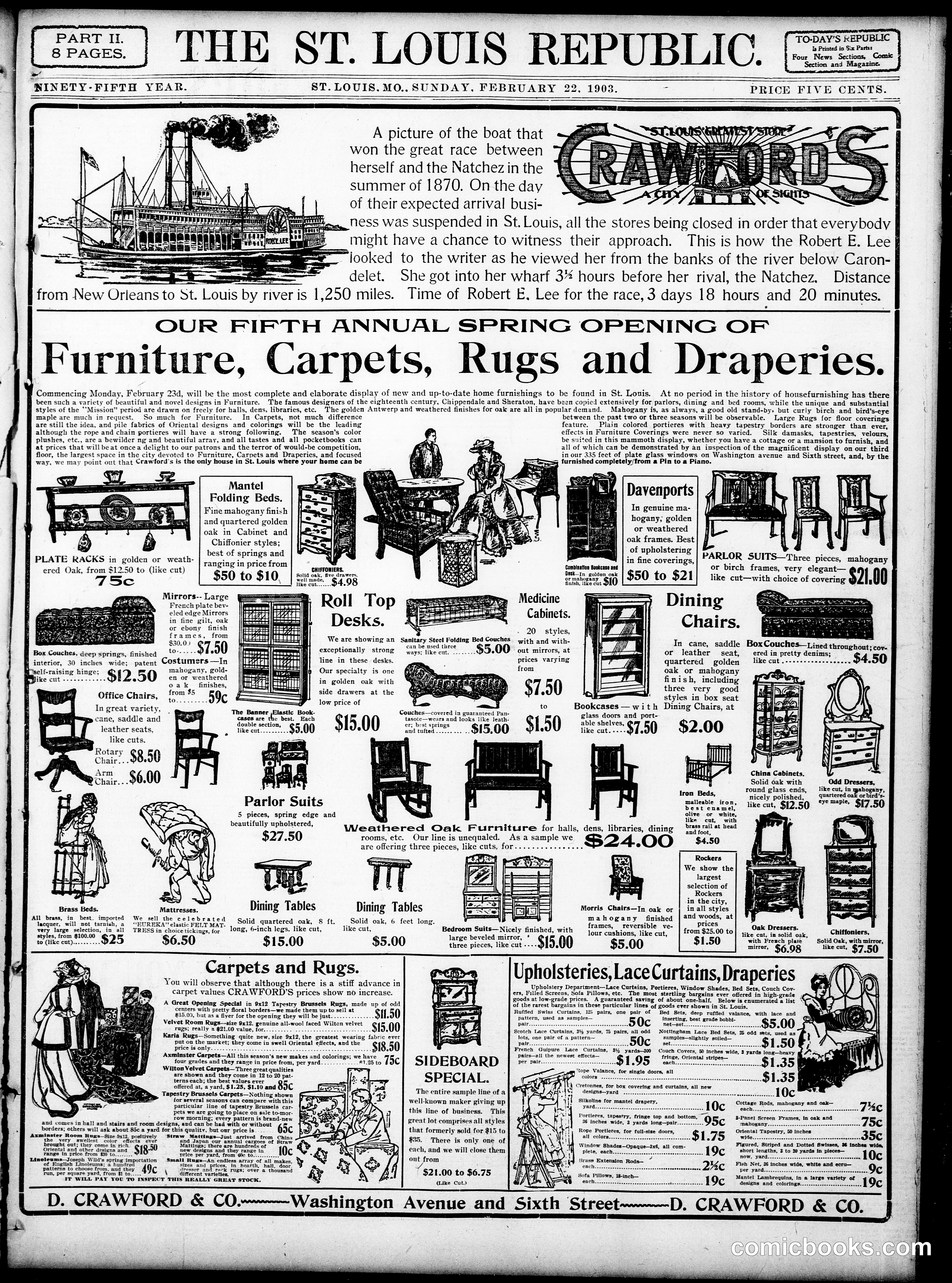 Sunday Comic Section — St. Louis Republic
