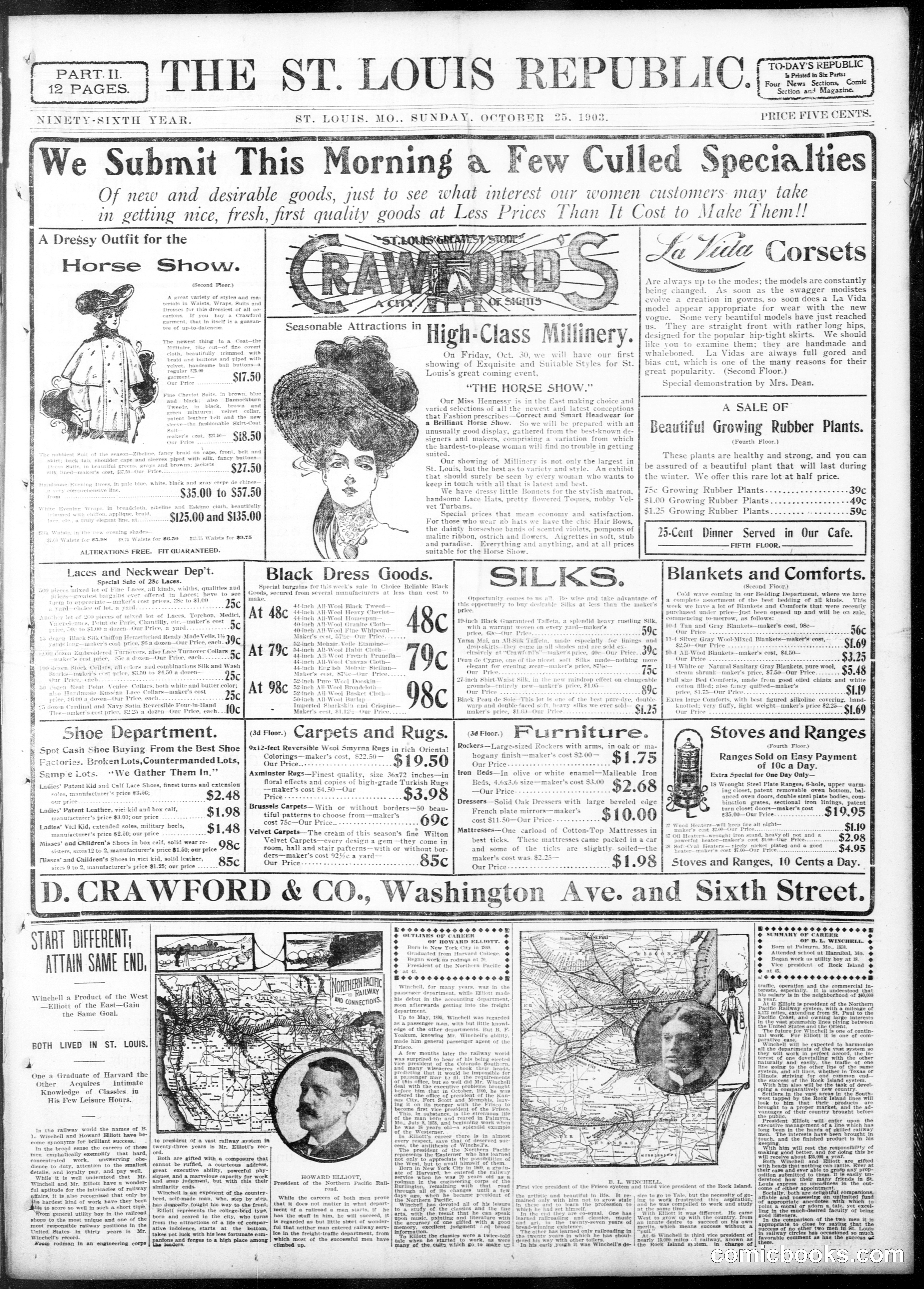 Sunday Comic Section — St. Louis Republic