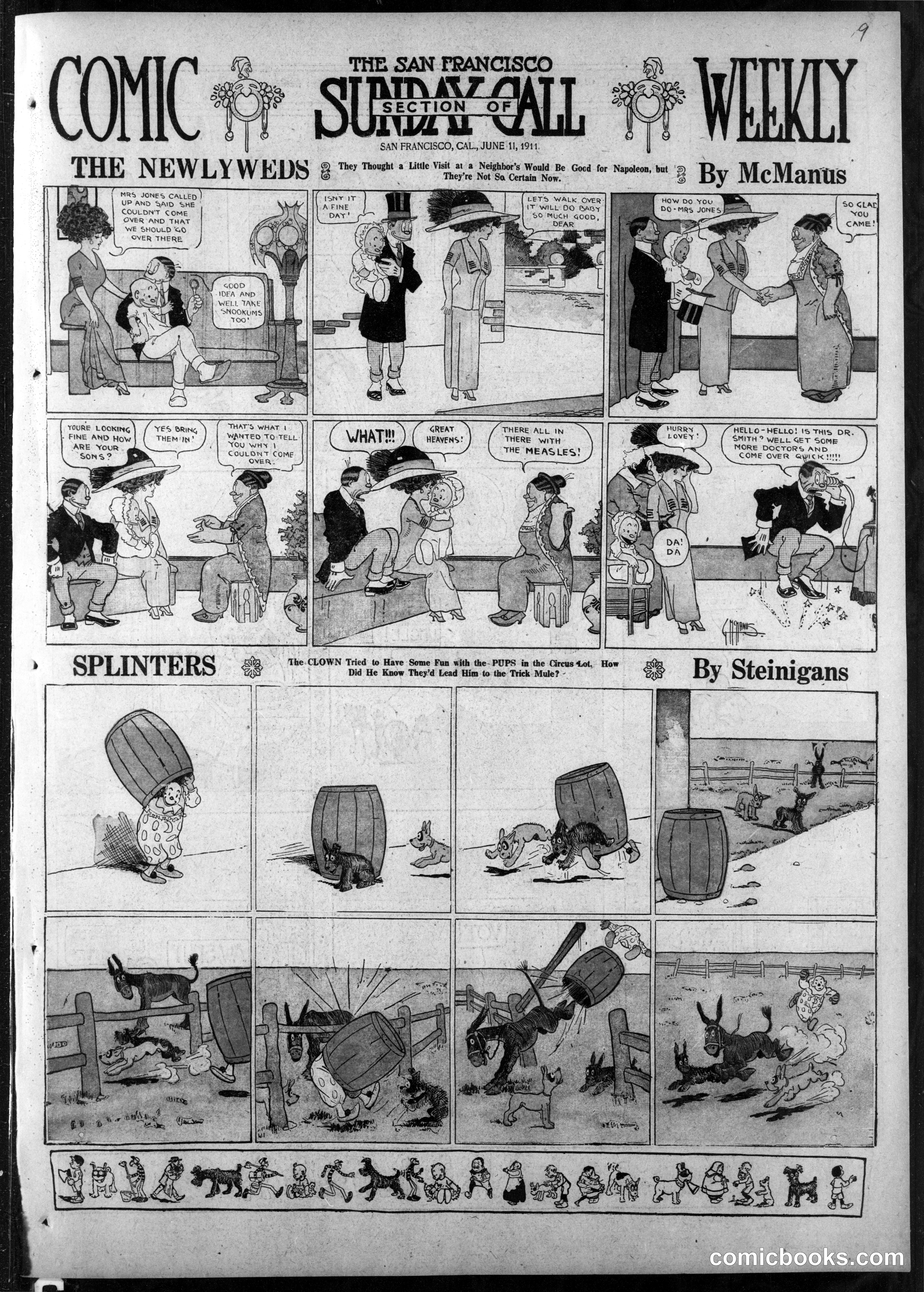 The San Francisco Call Comic Weekly, June 11, 1911