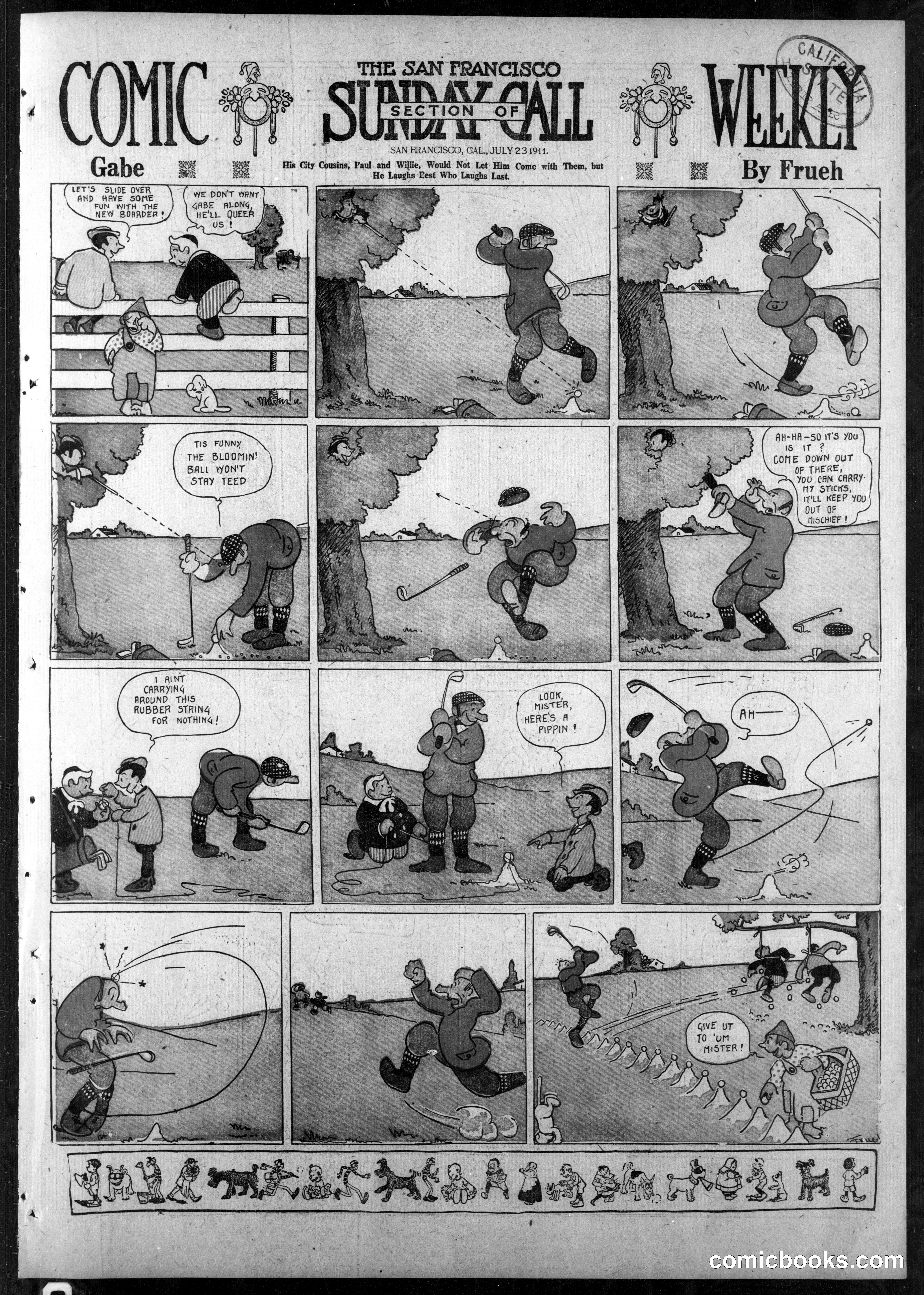 Comic Weekly by Frueh