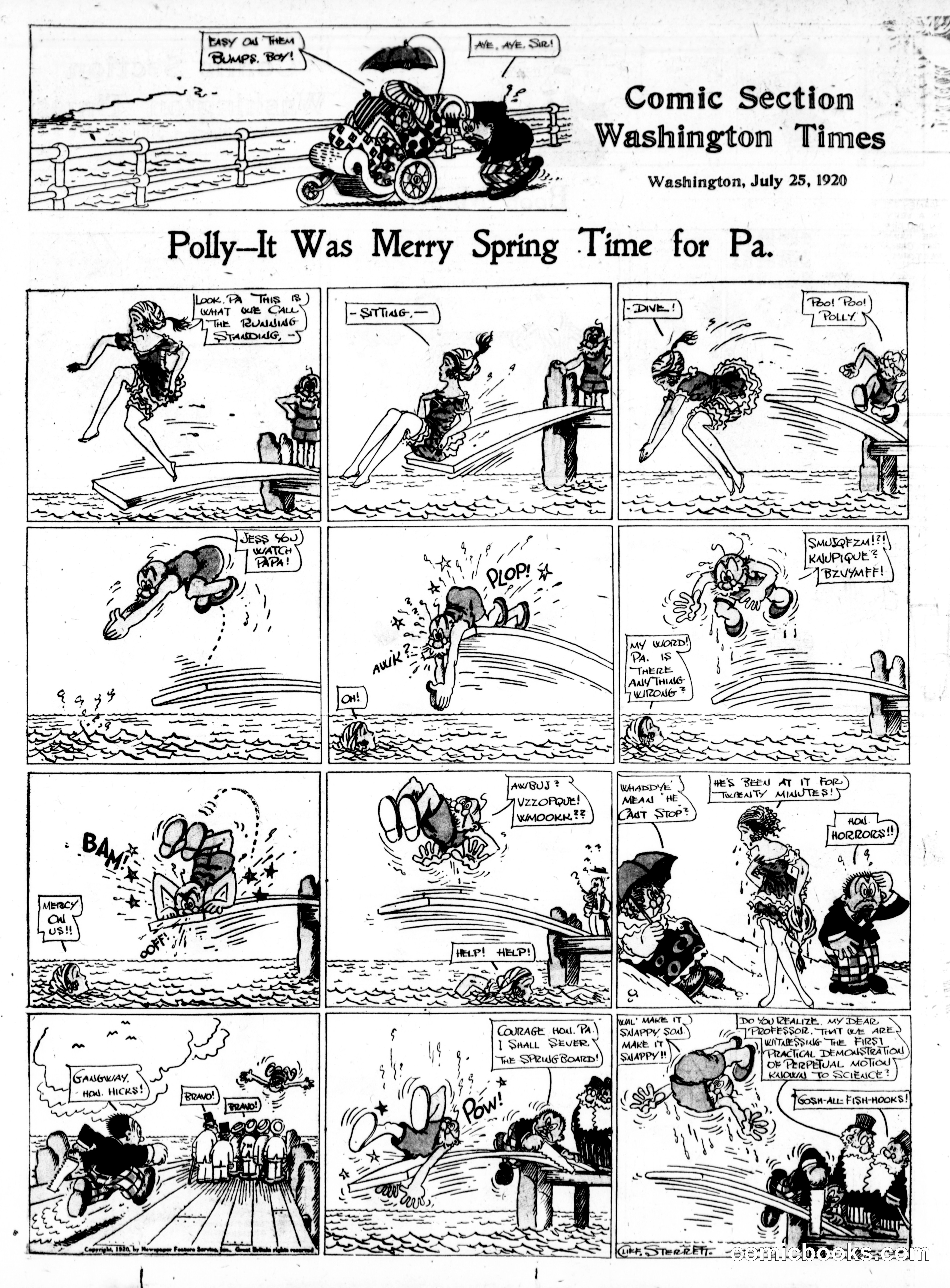 Polly—It Was Merry Spring Time for Pa