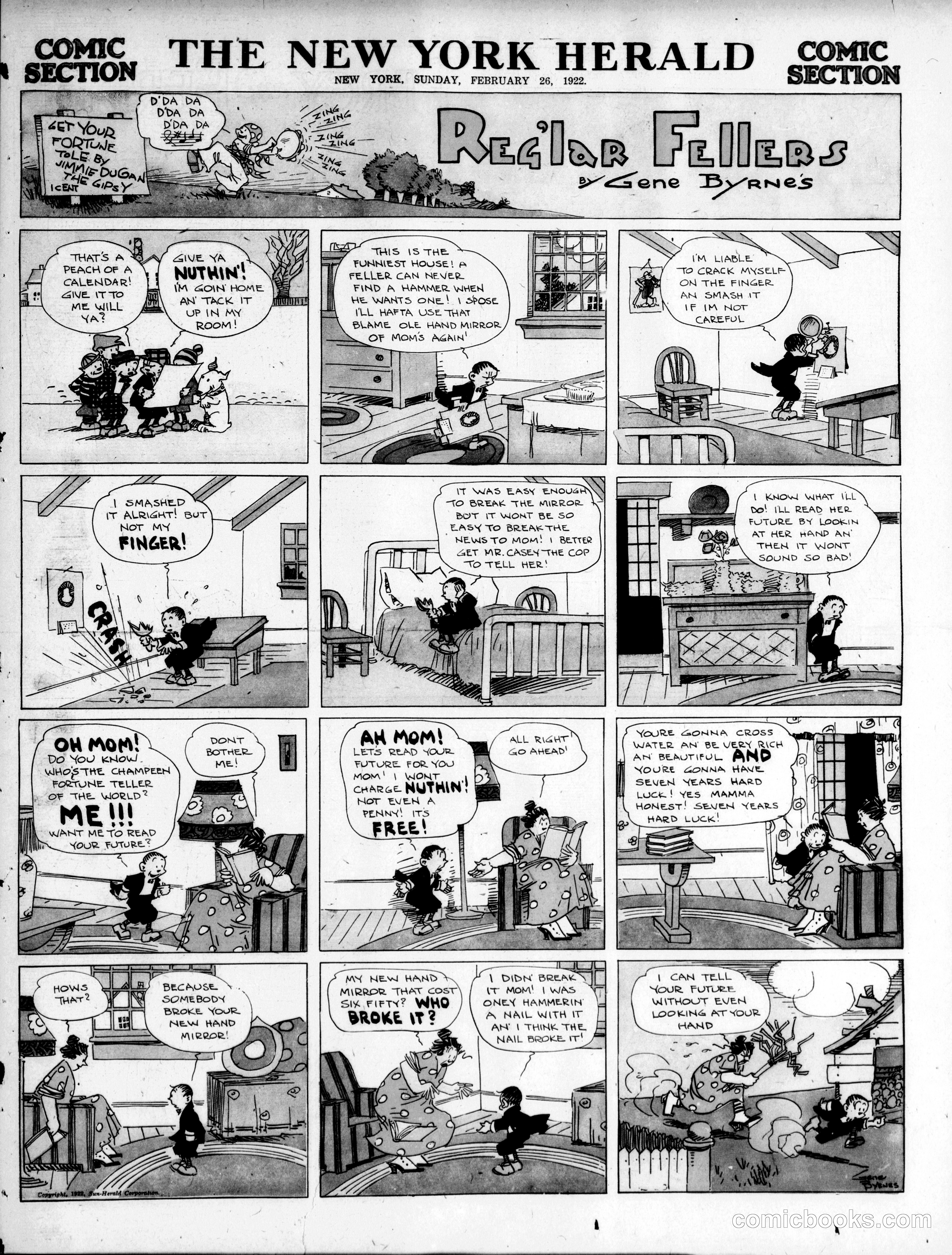 Regular Fellers by Gene Byrnes