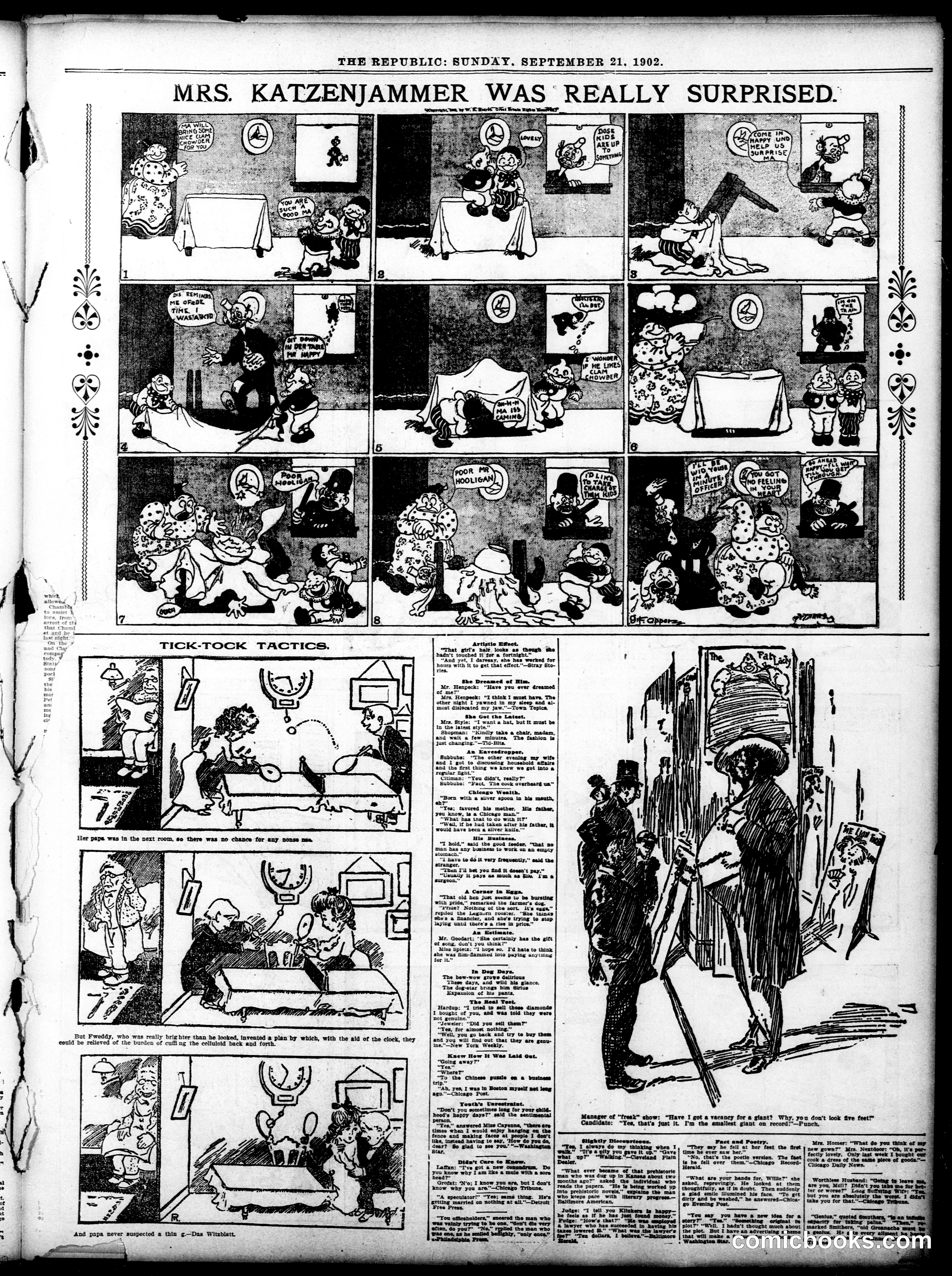The Katzenjammer Kids — St. Louis Republic, September 21, 1902