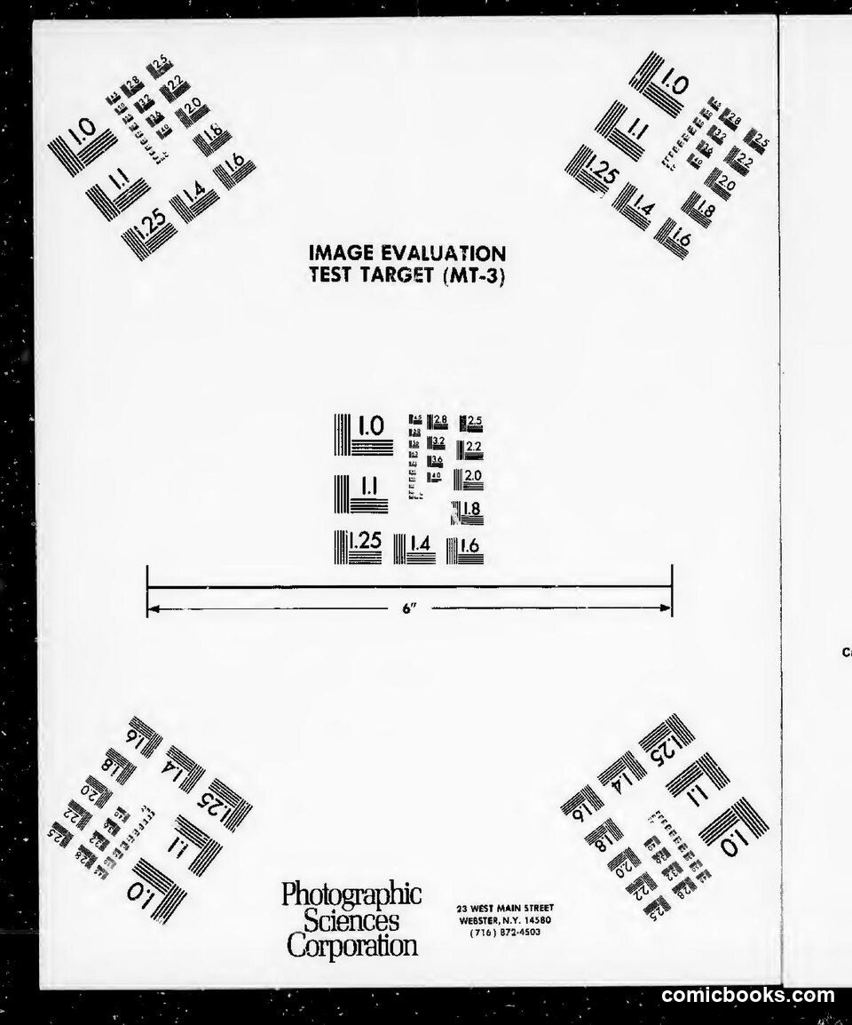 Image Evaluation Test Target (MT-3)