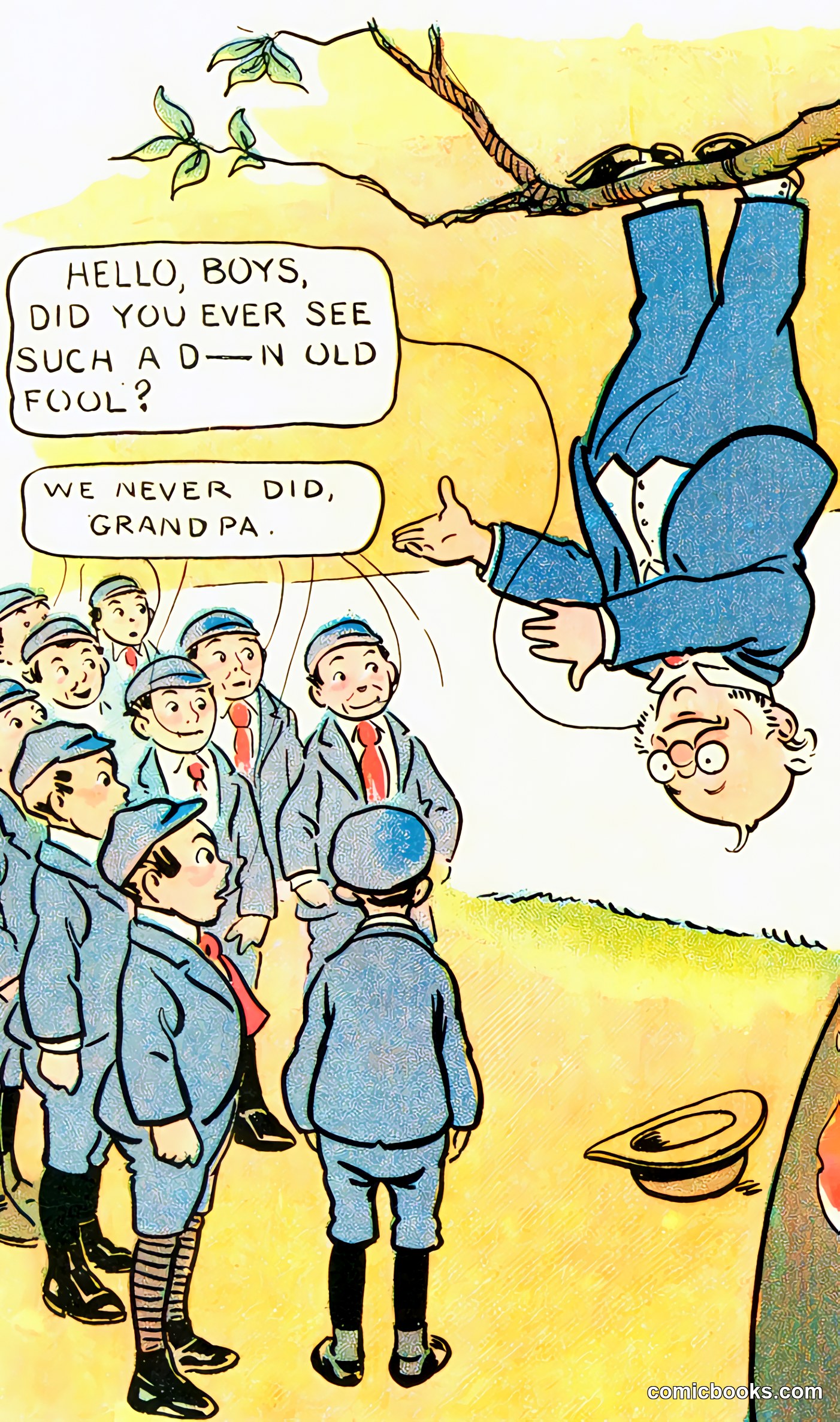 Foxy Grandpa and Comic Strip Characters, 1906