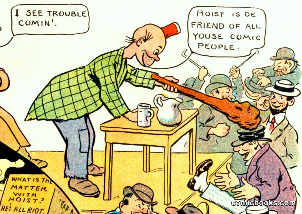 Happy Hooligan and Friends: A Political Cartoon