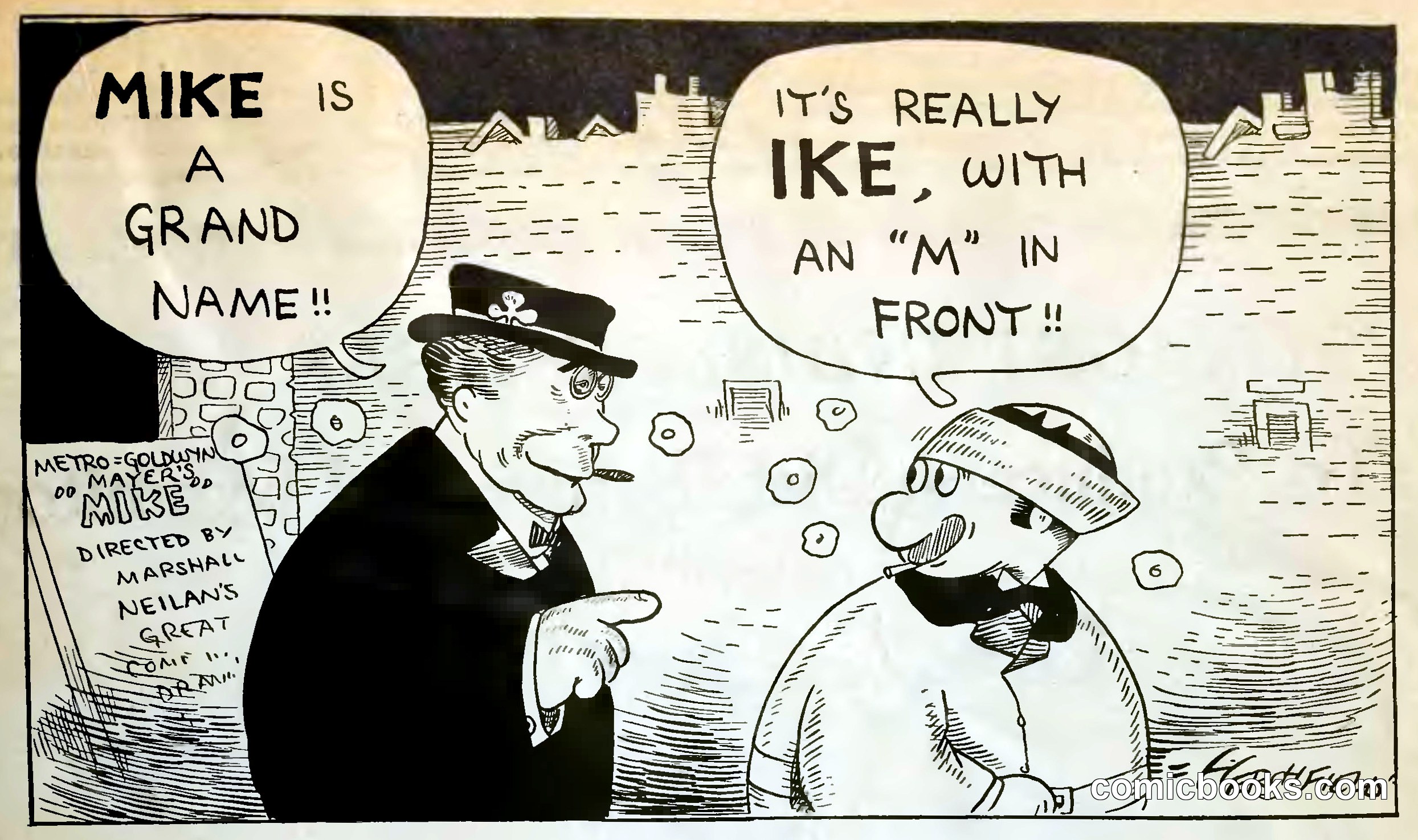 Mike and Ike Advertisement Comic