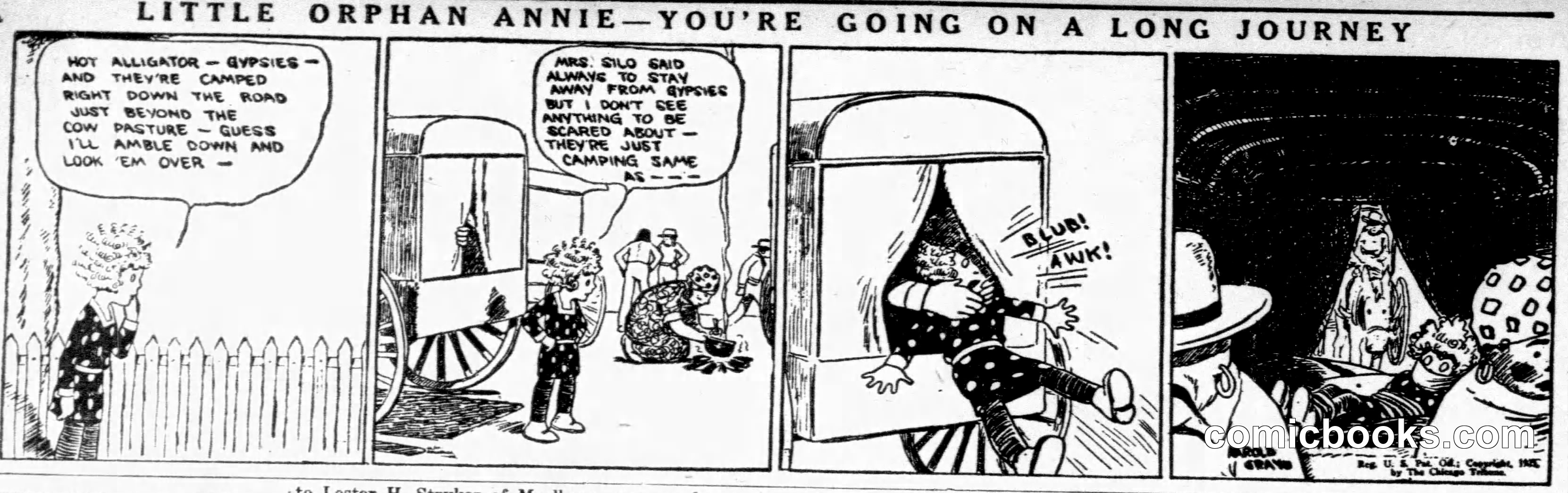 Little Orphan Annie: 'You're Going on a Long Journey'