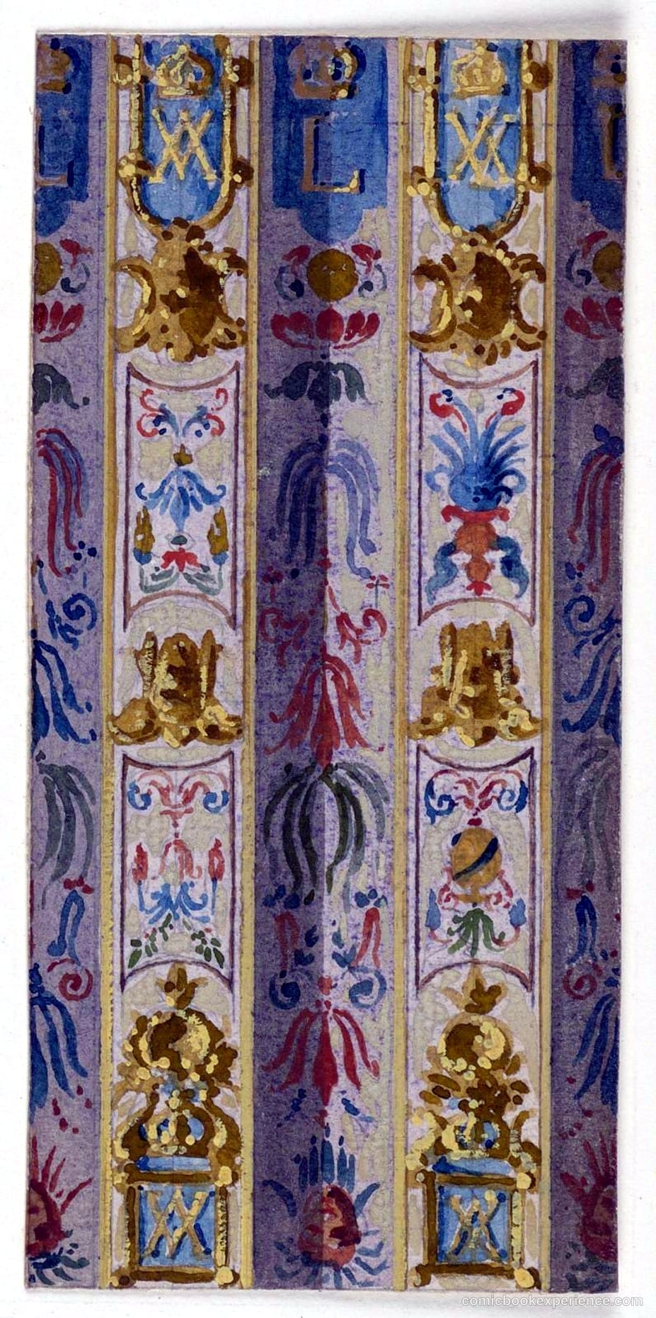 Wall Decoration, Palace of Fontainebleau