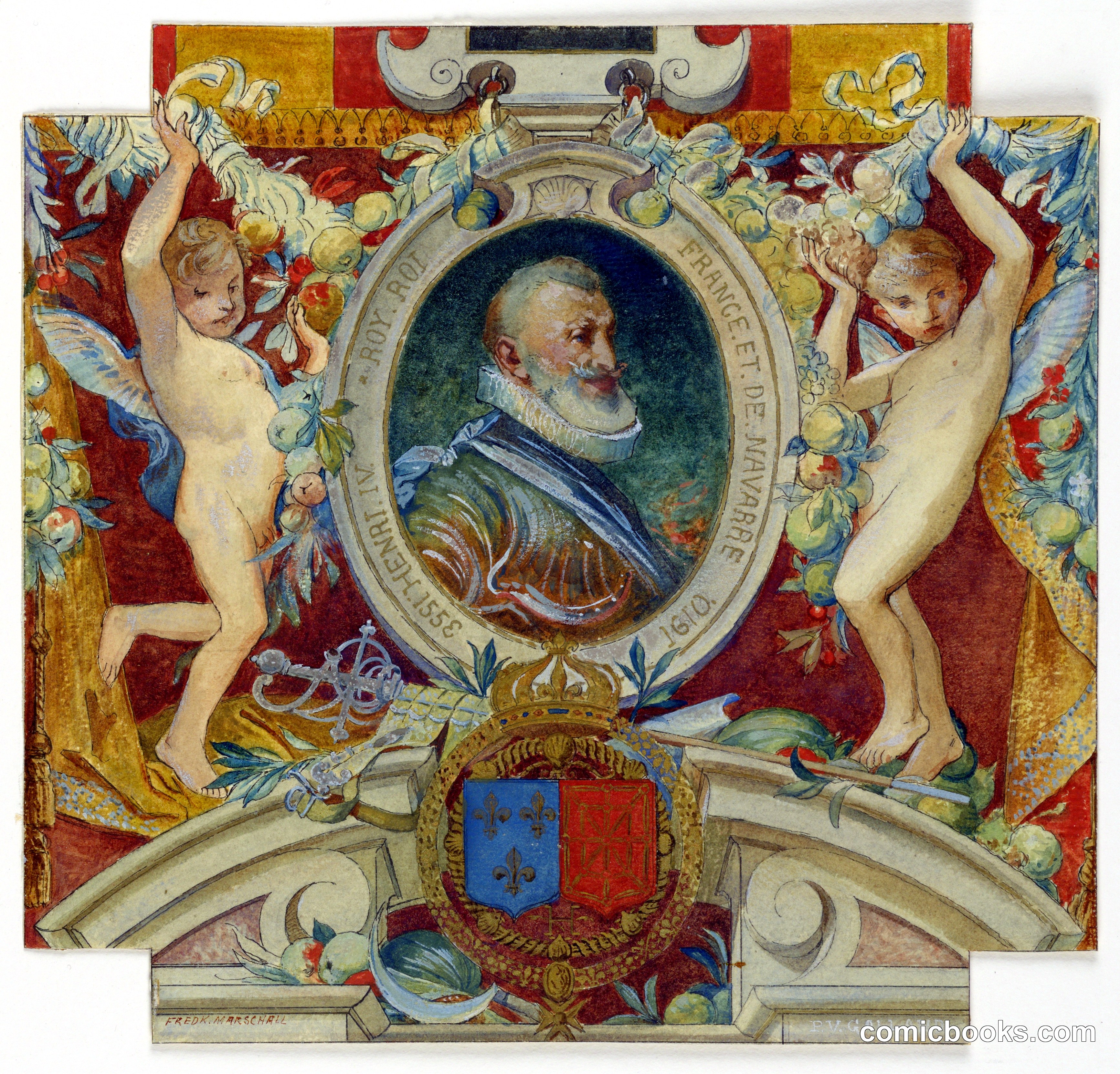 Portrait of Henry IV
