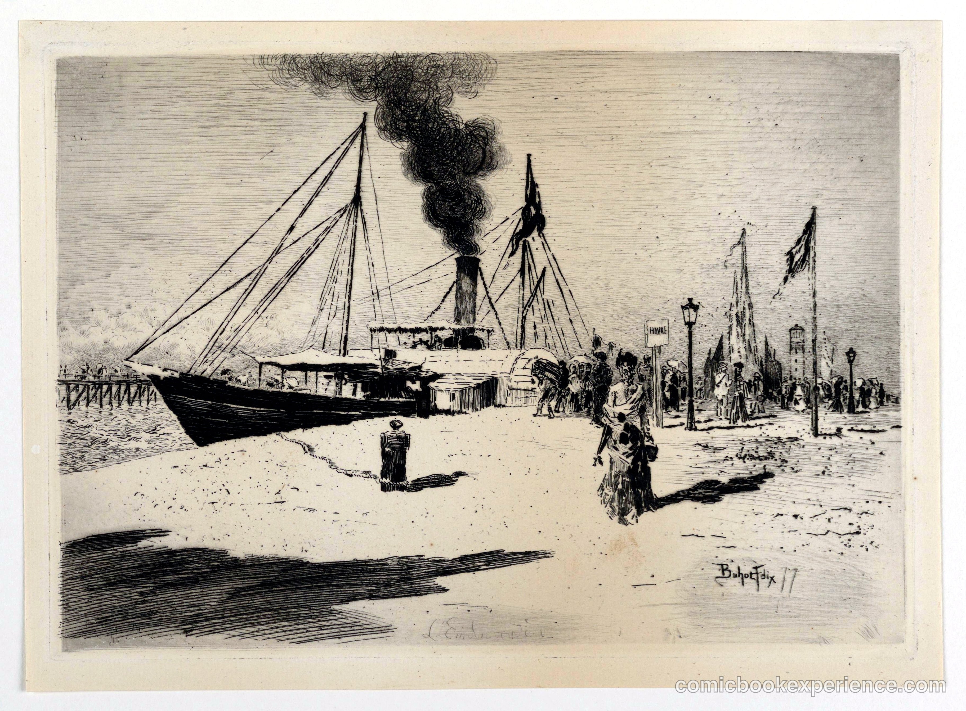Matinée d'Hiver sur les Quais
