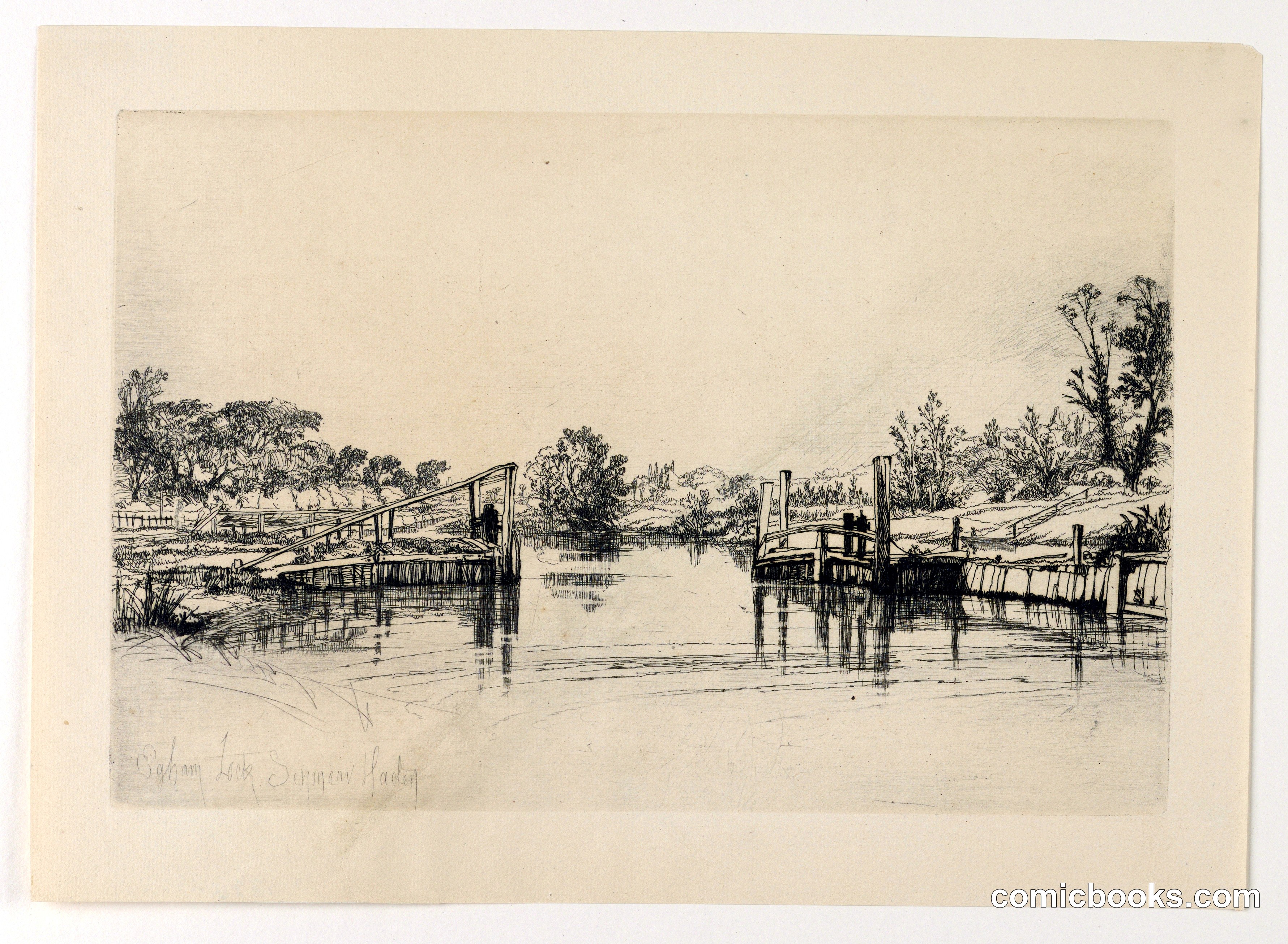 Egham Lock