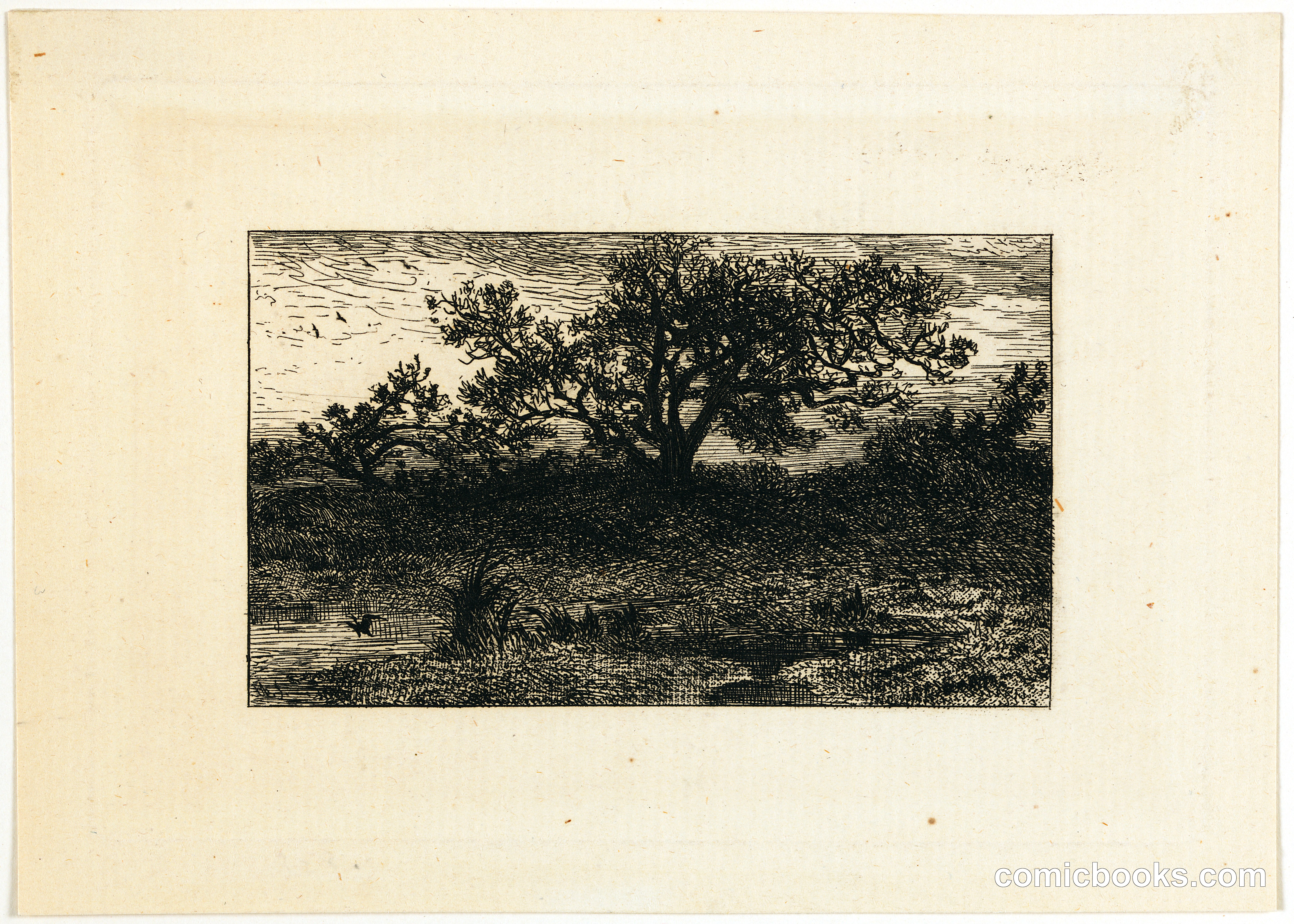 Pastoral Landscape with Grazing Sheep