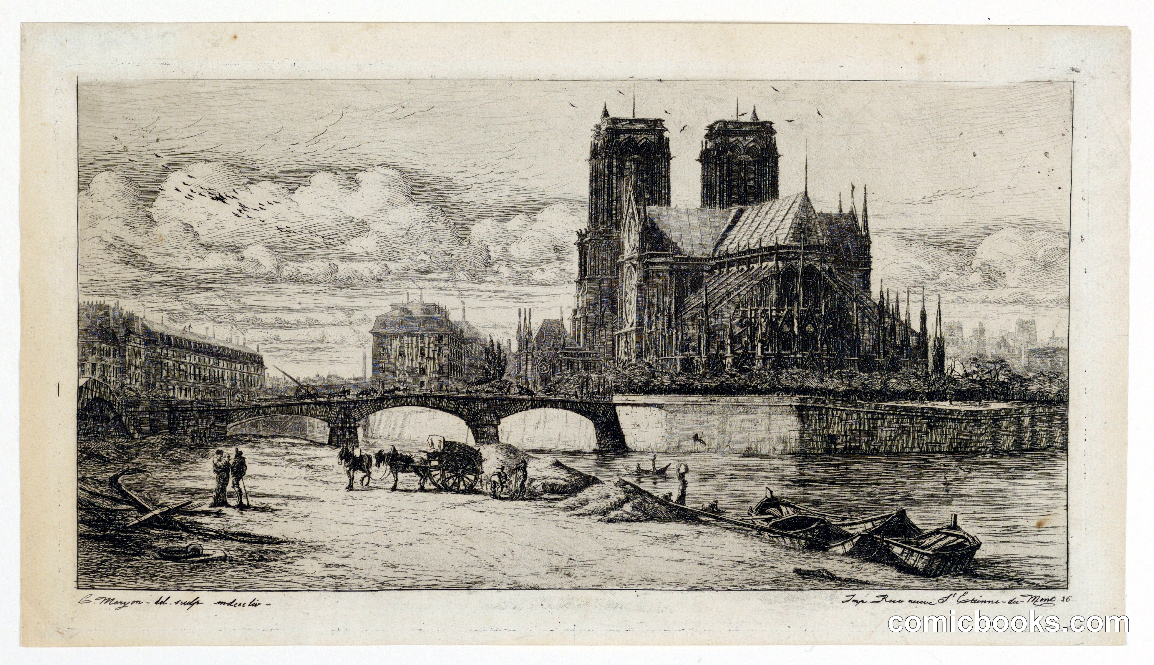 L'Abside de Notre-Dame de Paris